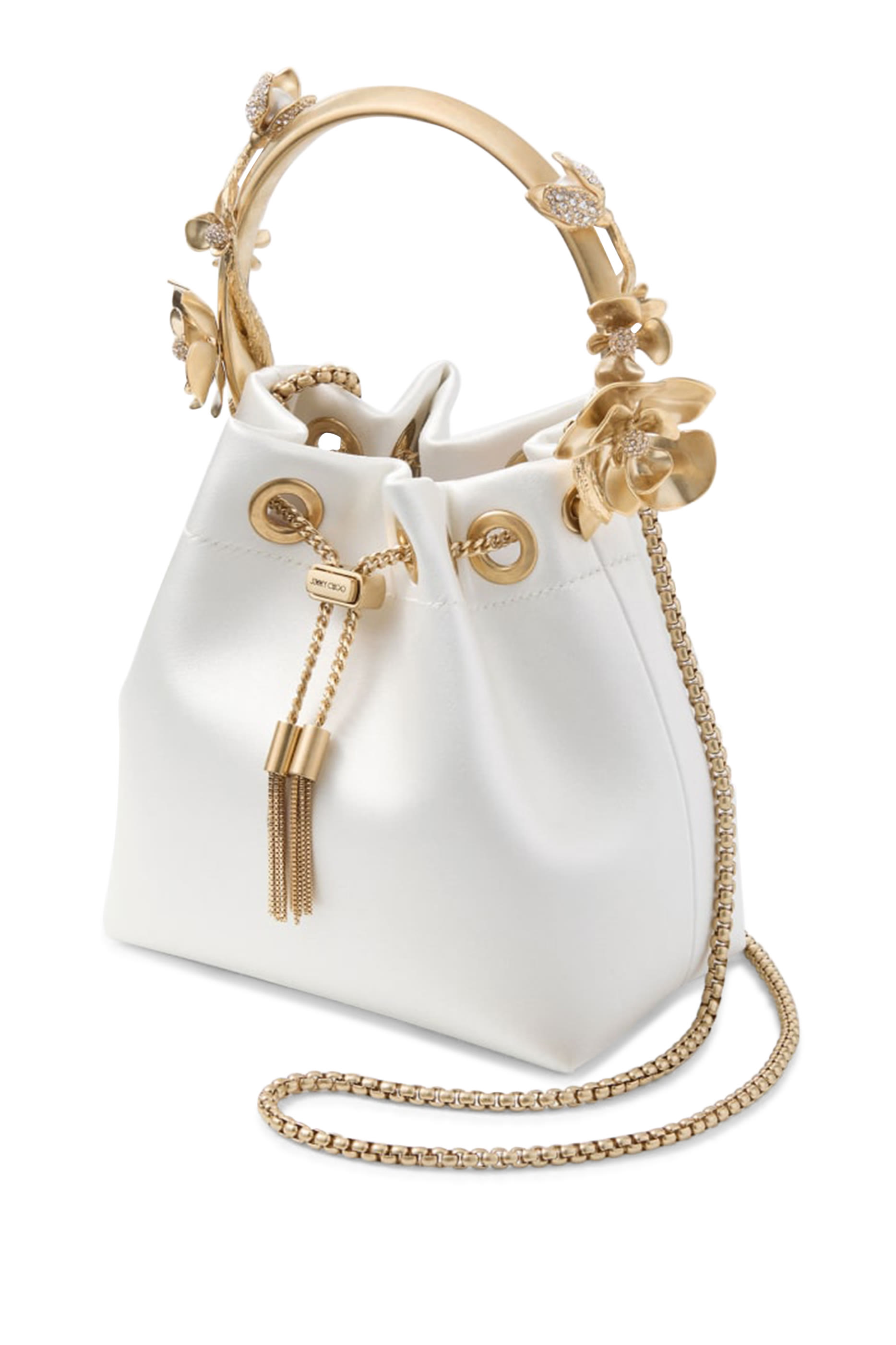 Bon Bon Satin Flower Bag