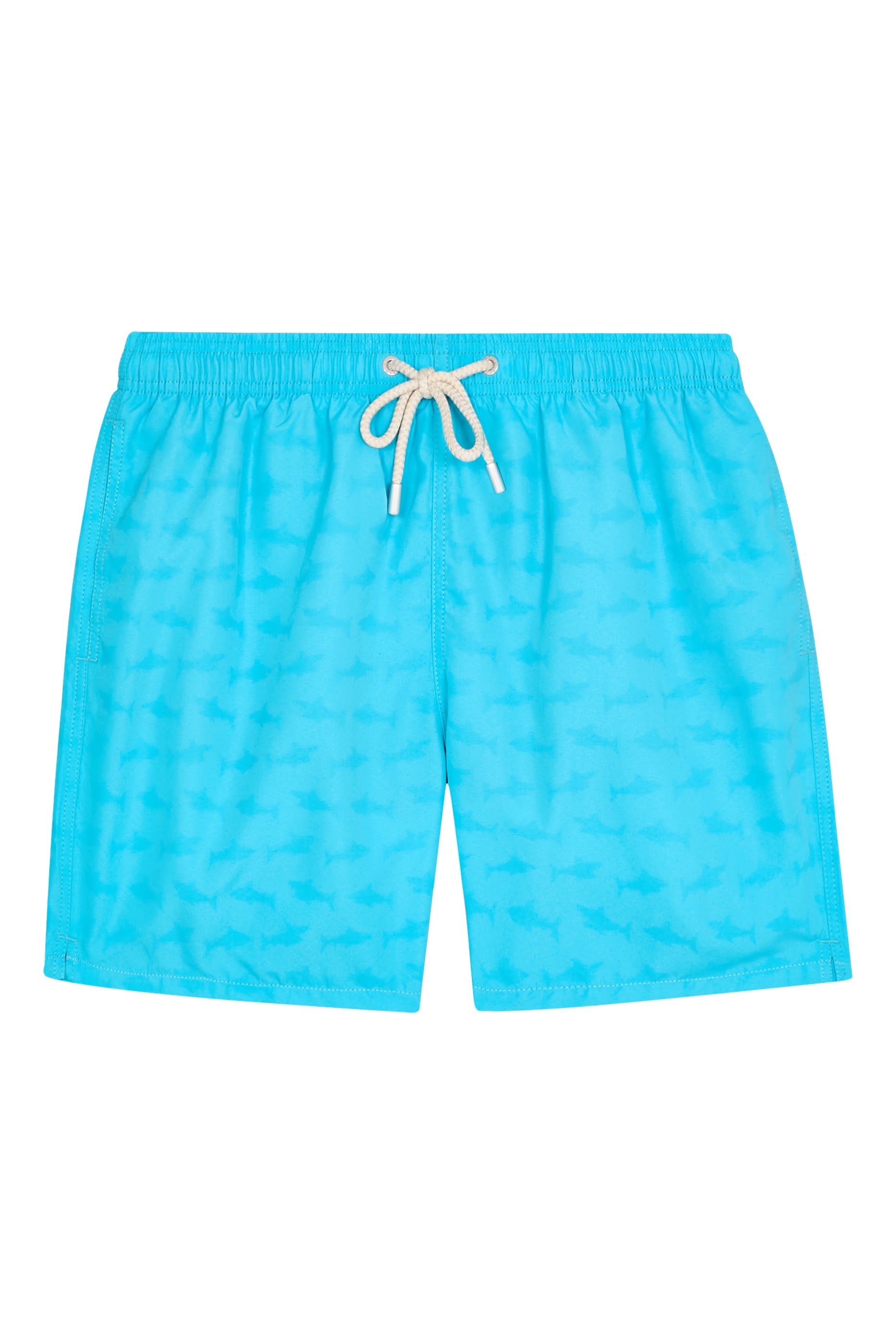 Comfort Classic Shark Print Swimshorts