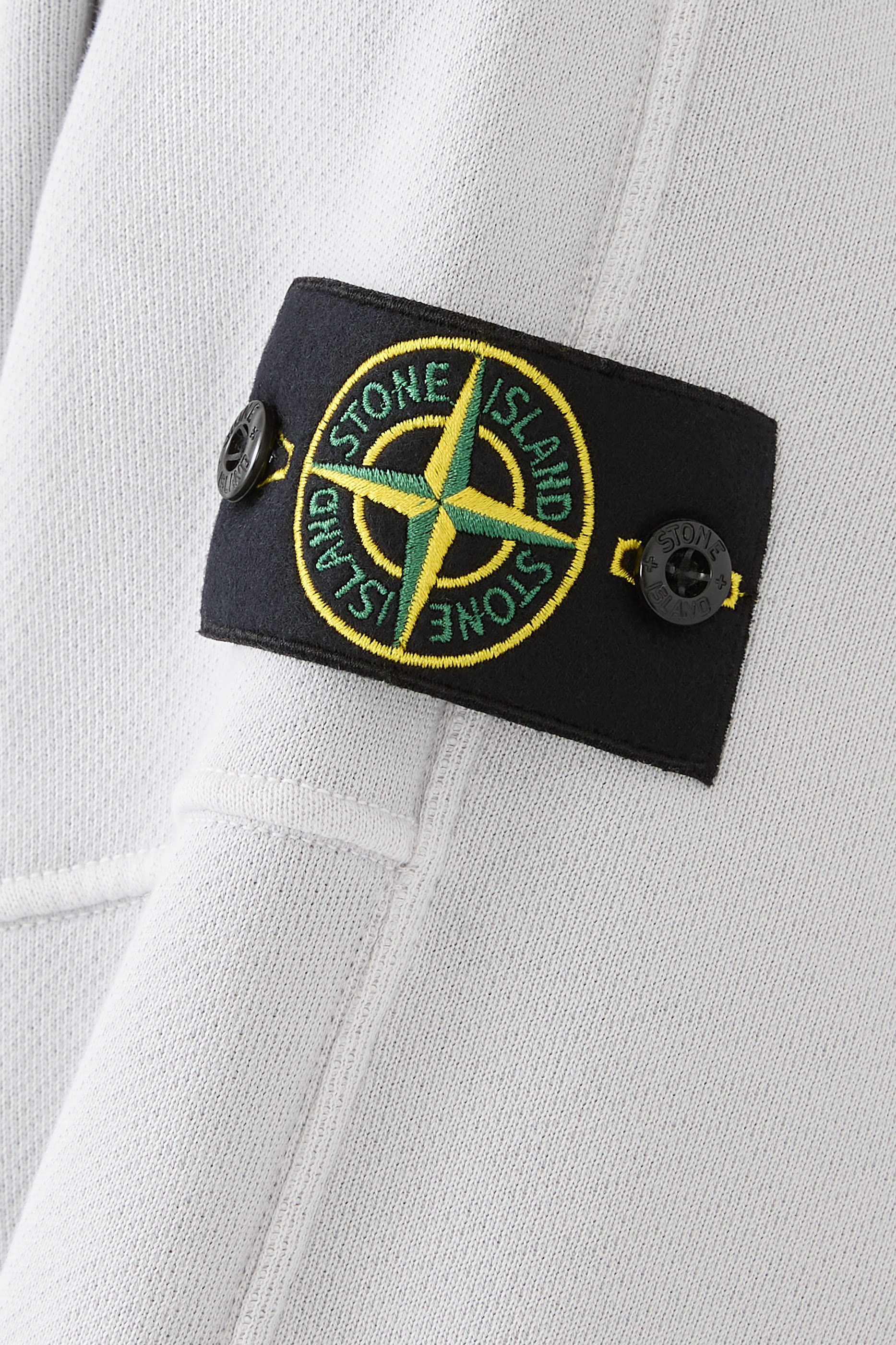 Logo Patch Cotton Fleece Sweatshirt