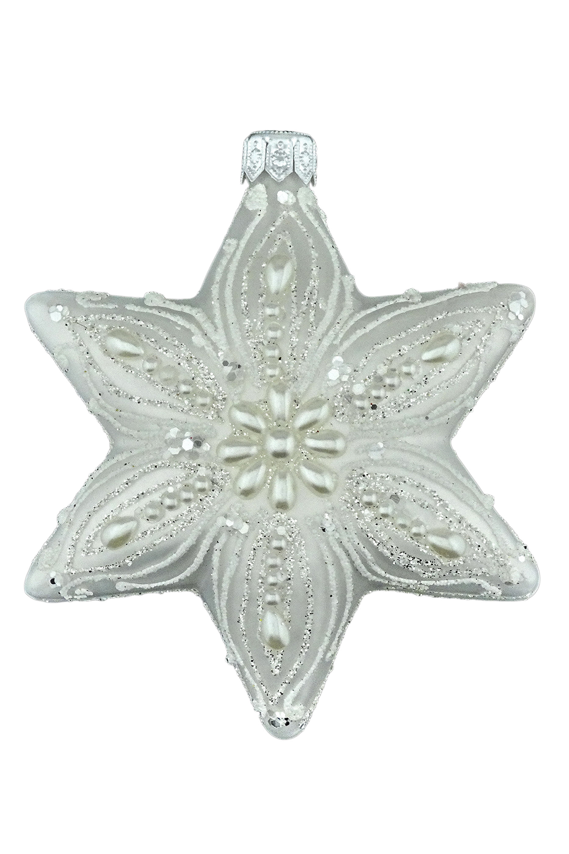 Glass Star Ornament