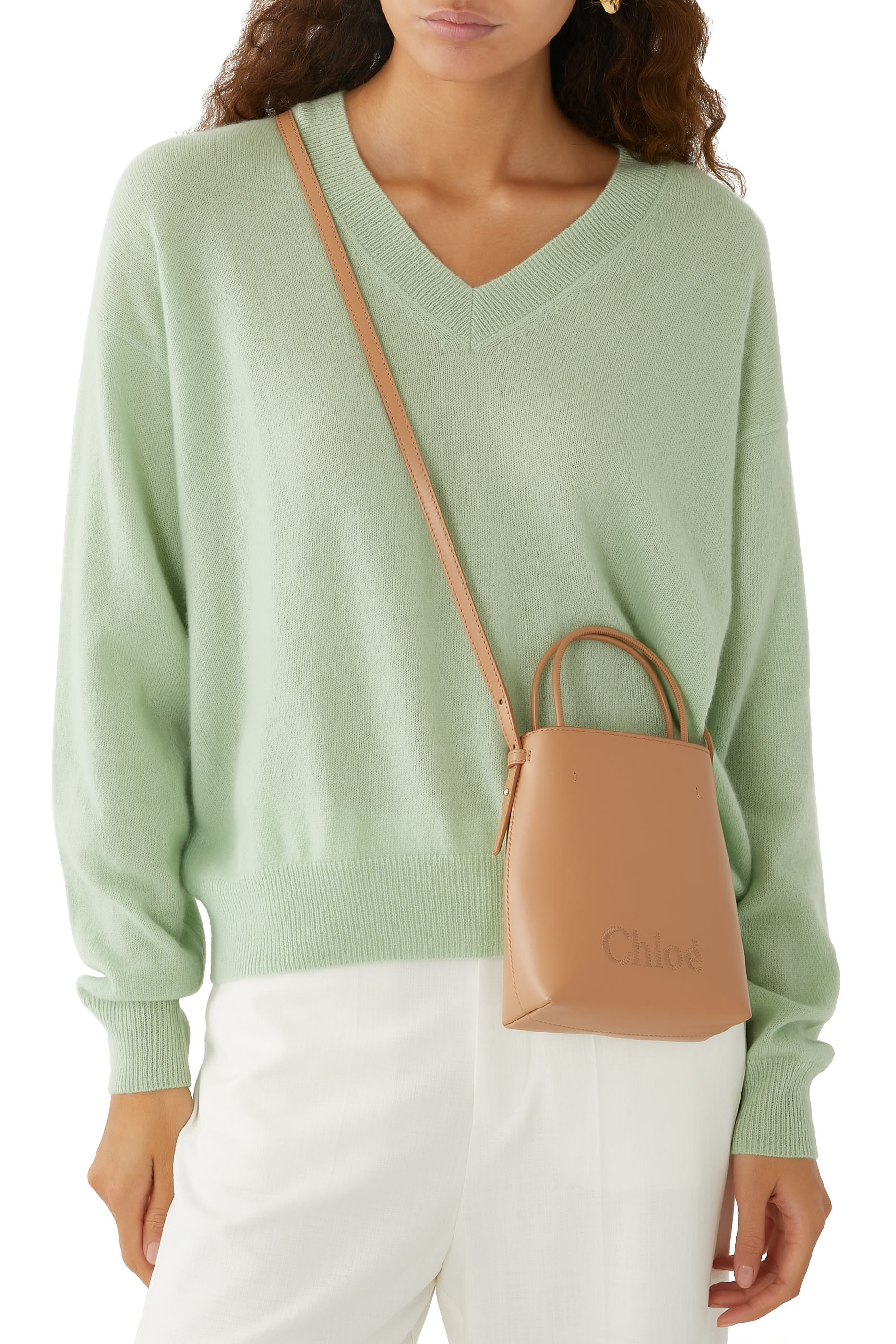 Sense Stitched Logo Mini Bag