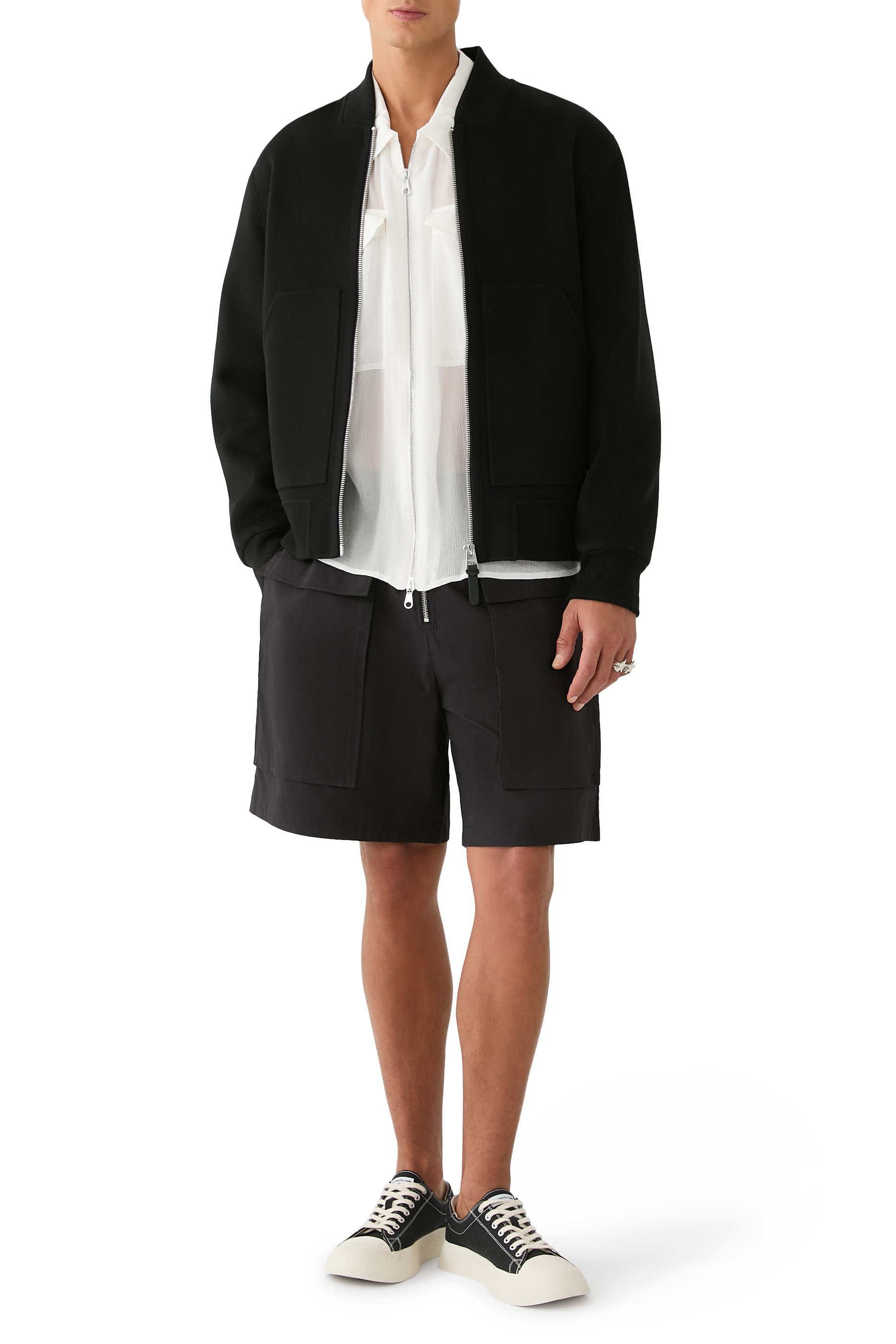 Viscose Zipped Shirt