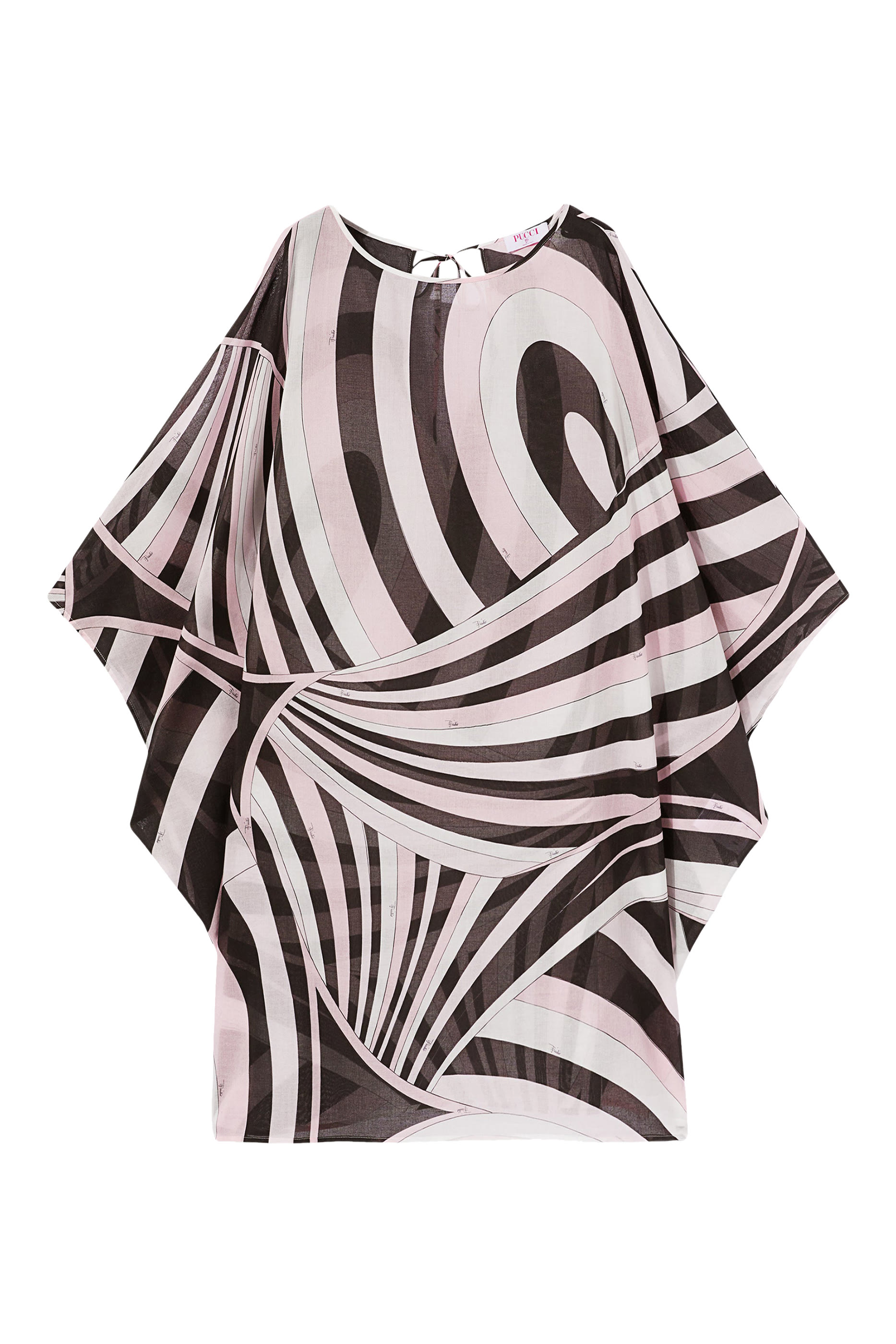 Iride-Print Cotton Kaftan