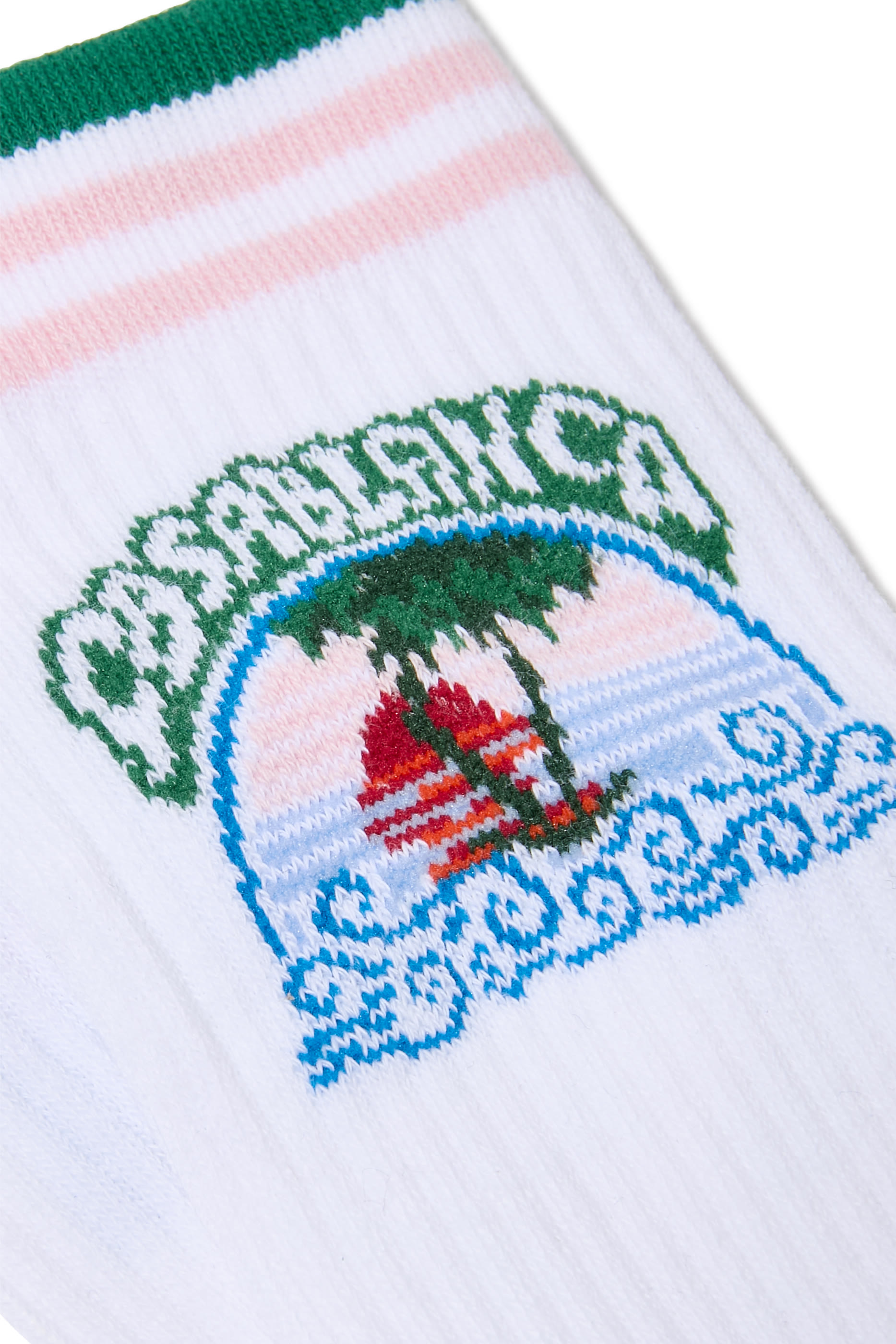 Palm Tree Emblem Socks 