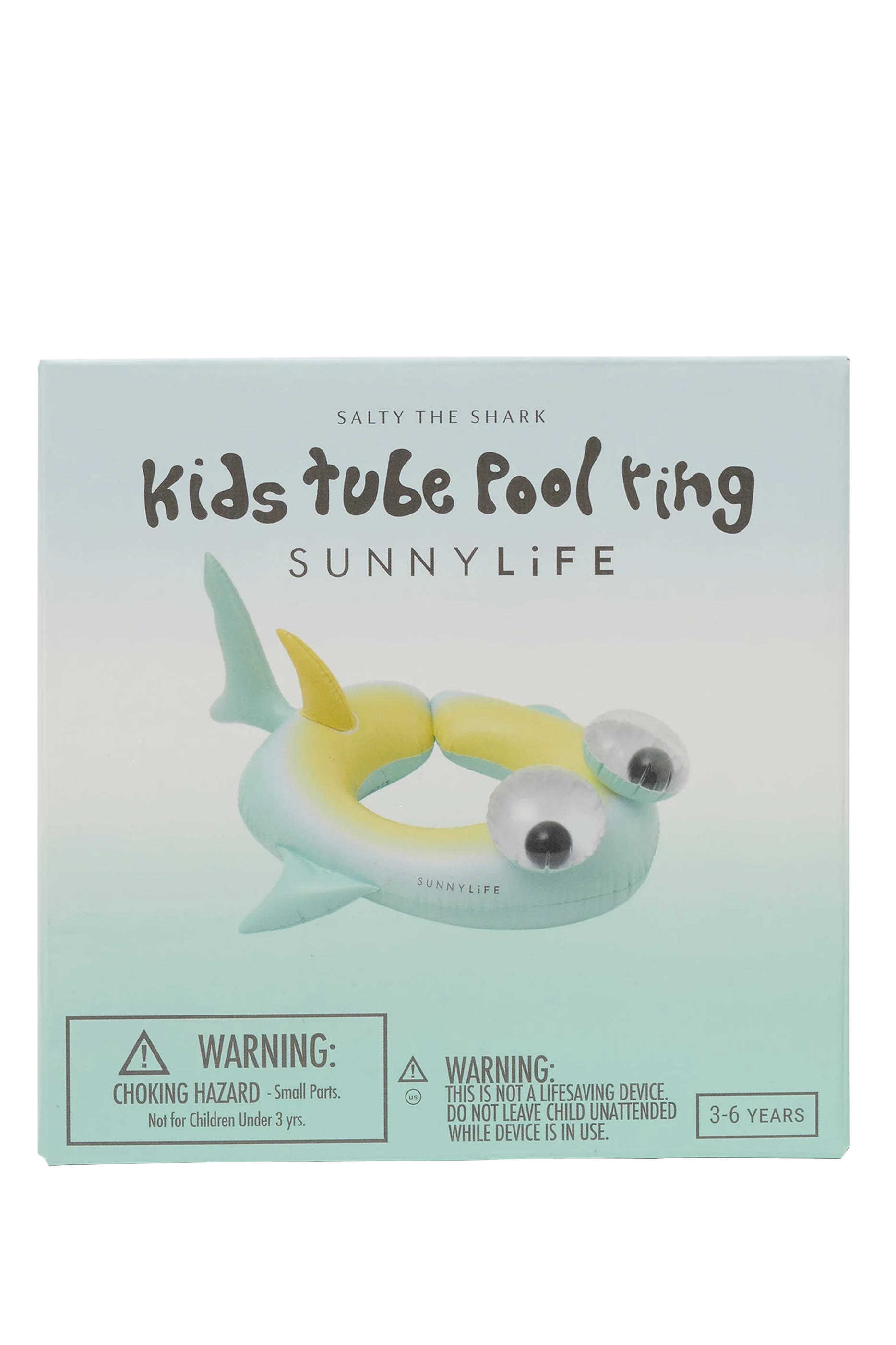 Kids Salty the Shark Tube Pool Ring