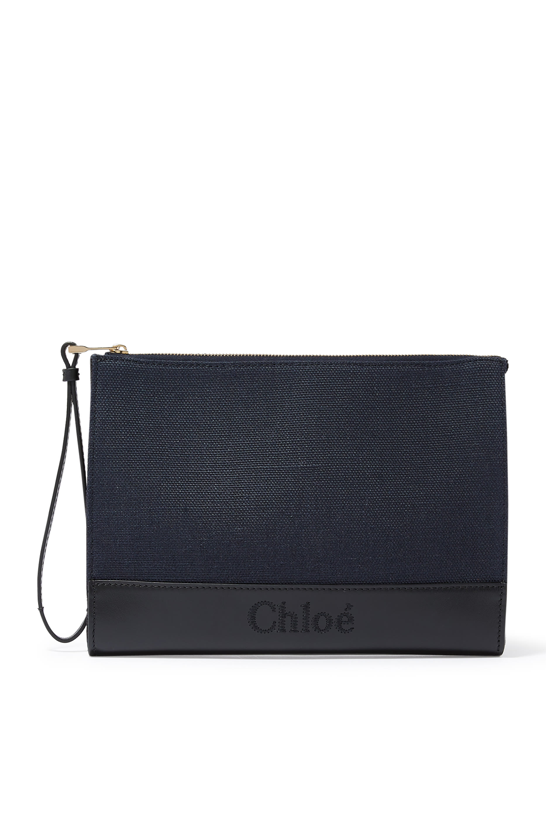 Sense Linen-Canvas Clutch