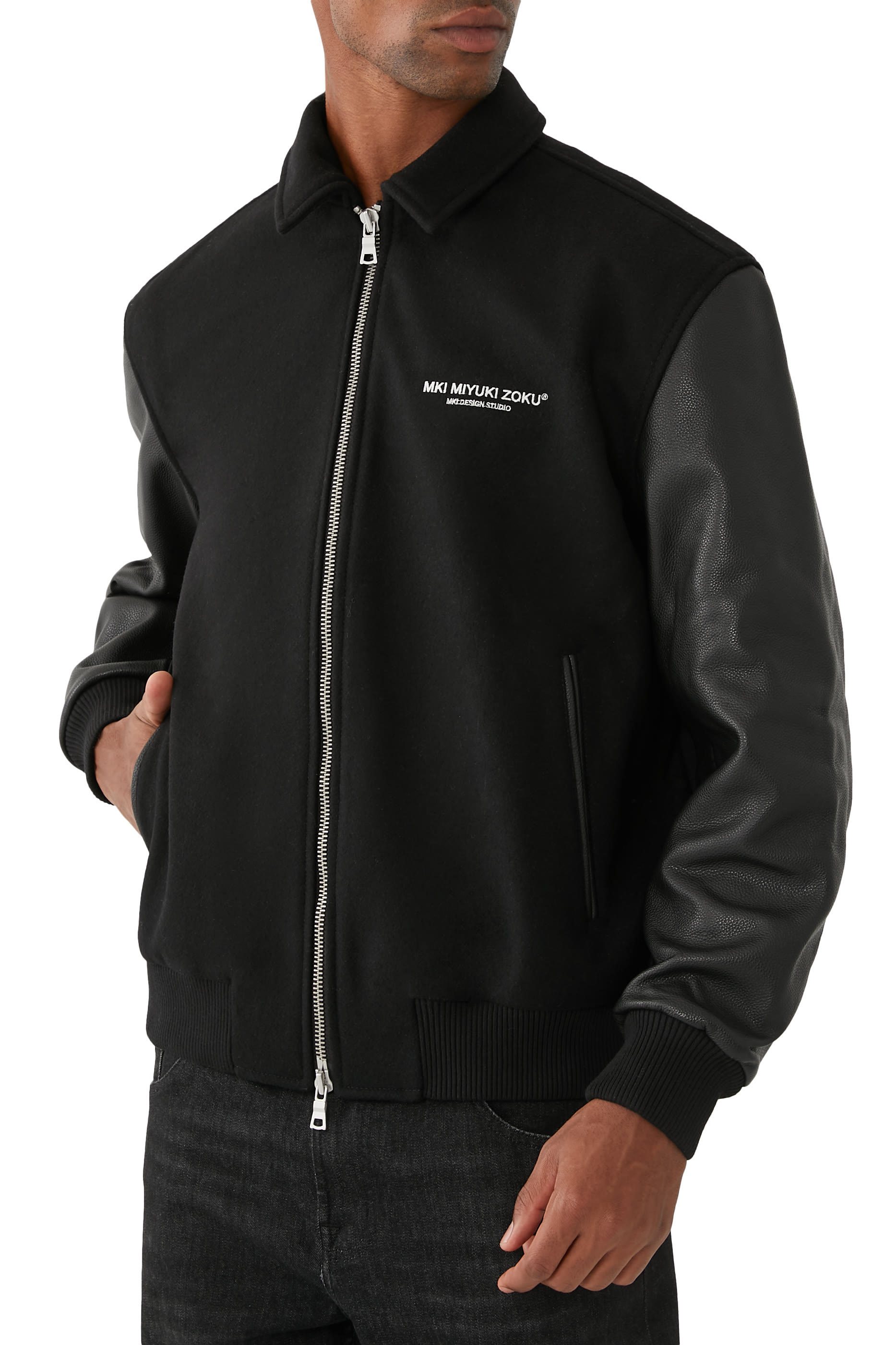 Varsity Leather Jacket