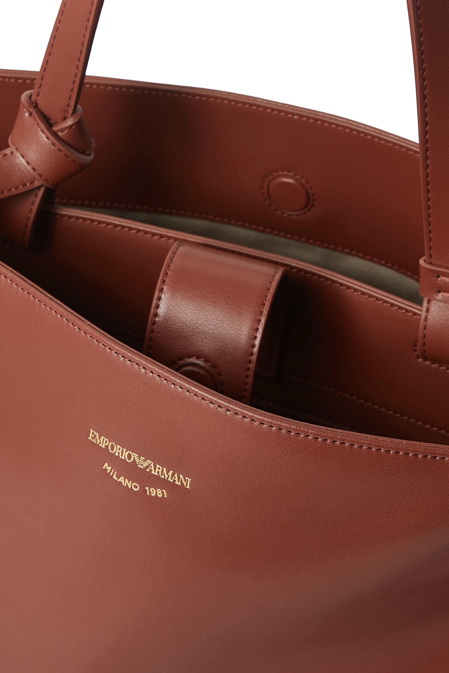 Medium Nora Leather Tote Bag