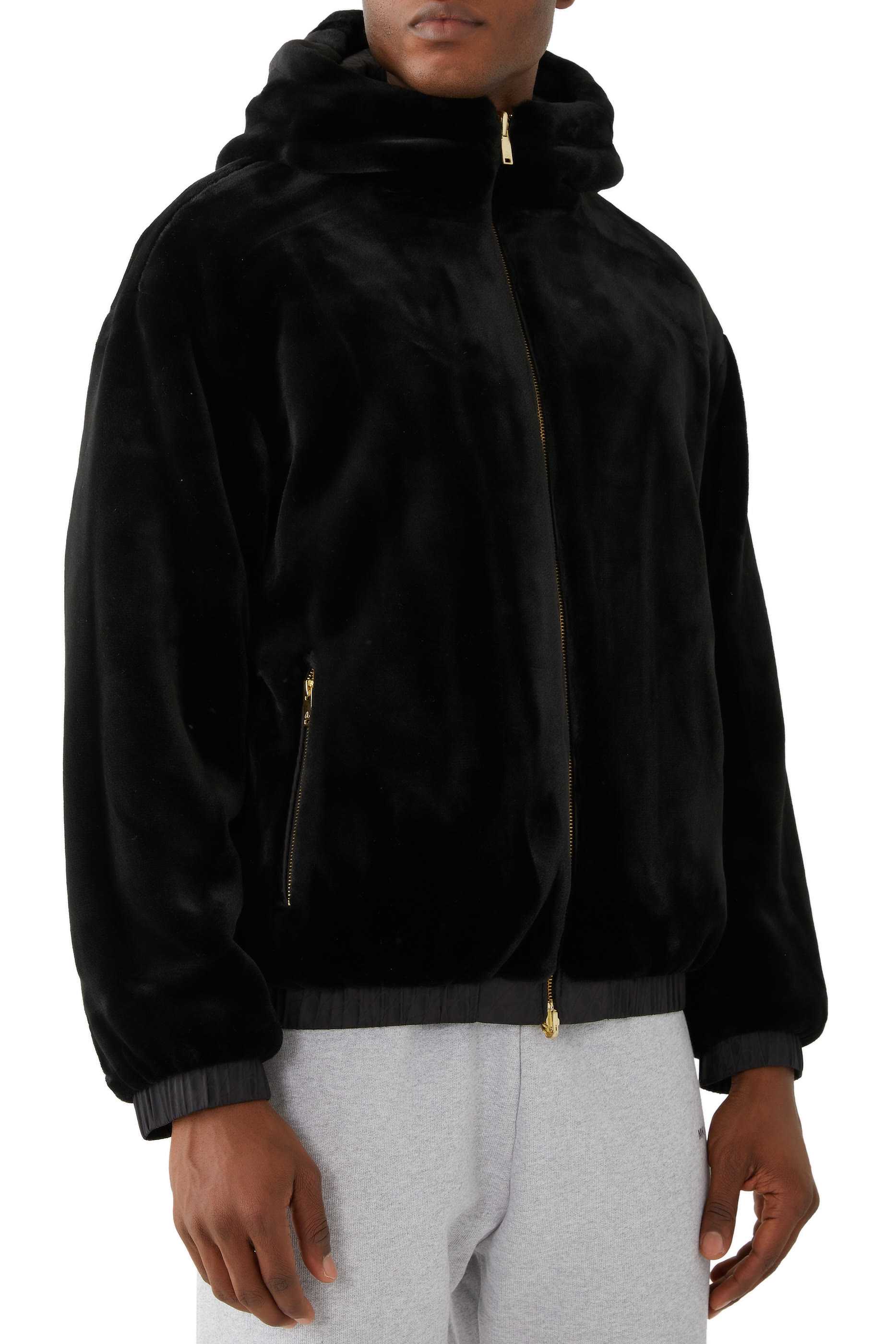 Borden Monogram Bunny Reversible Jacket