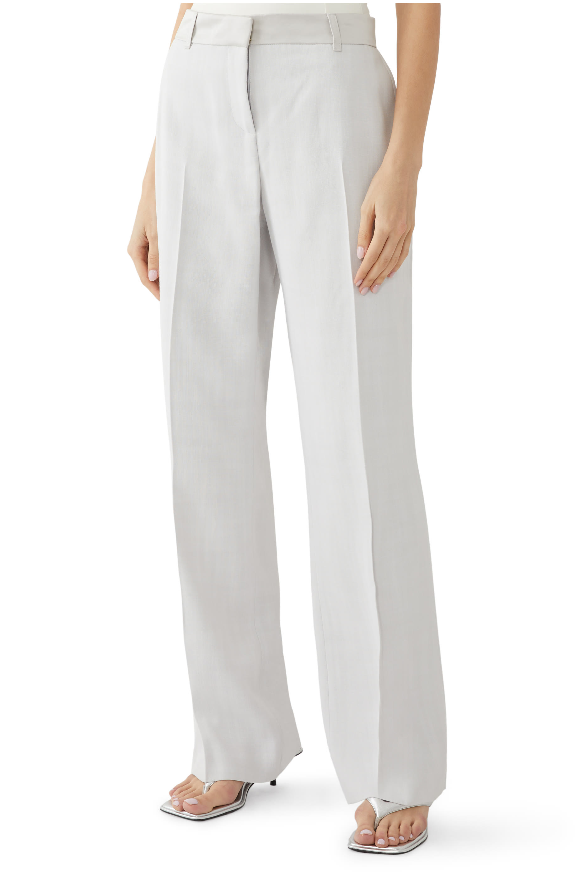 Wool Tailored Trousers