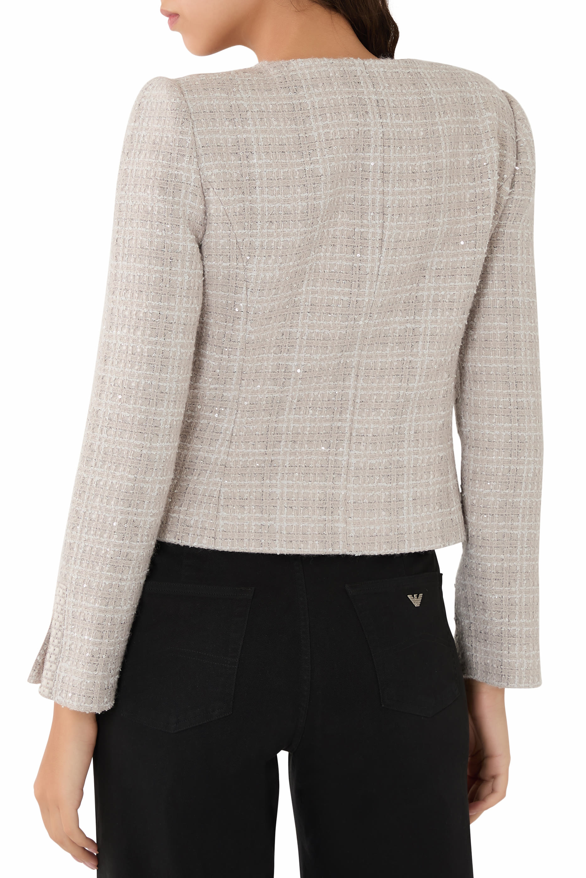 Lurex Tweed Jacket