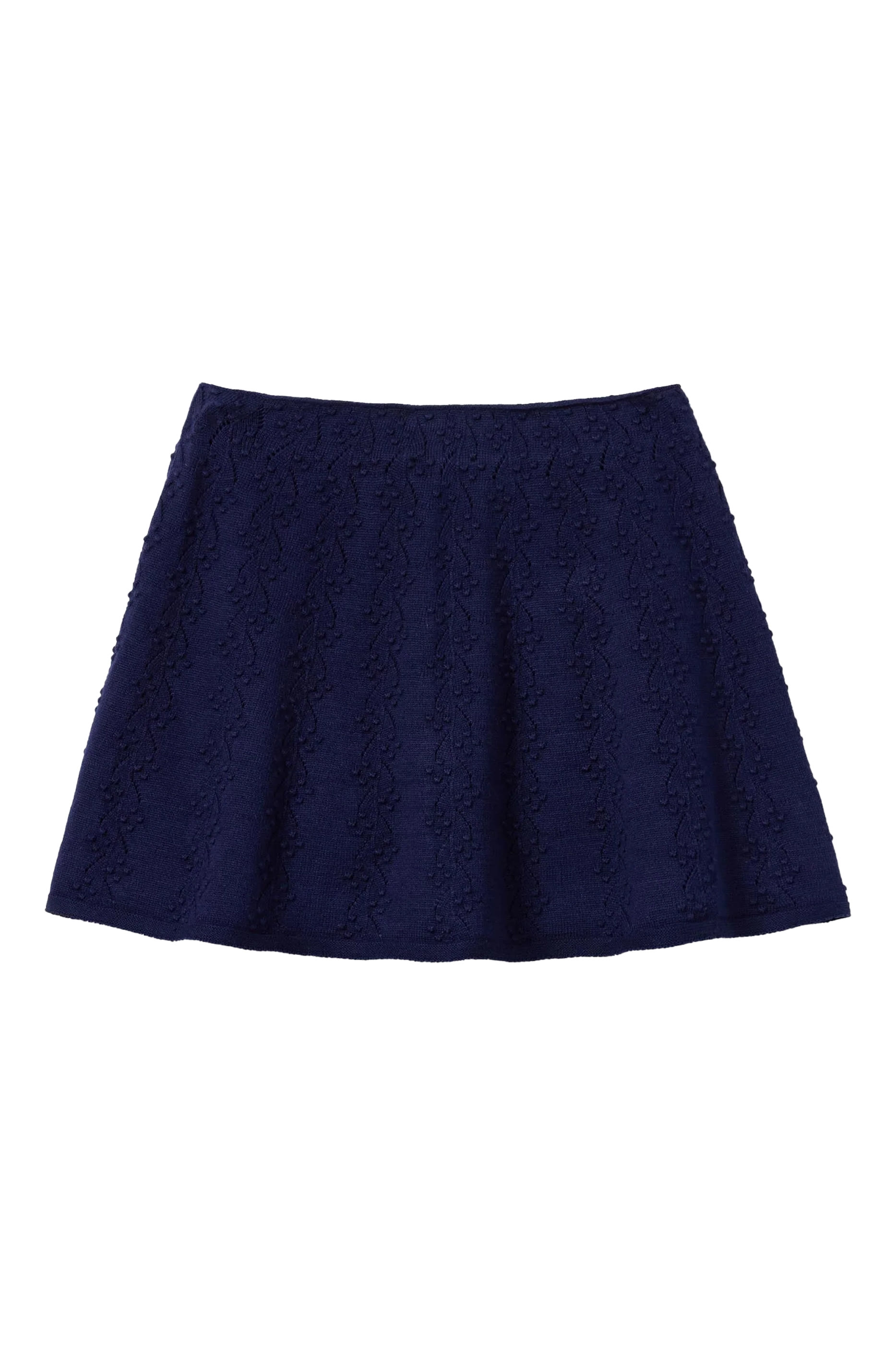 Kids Textured Knit Skirt