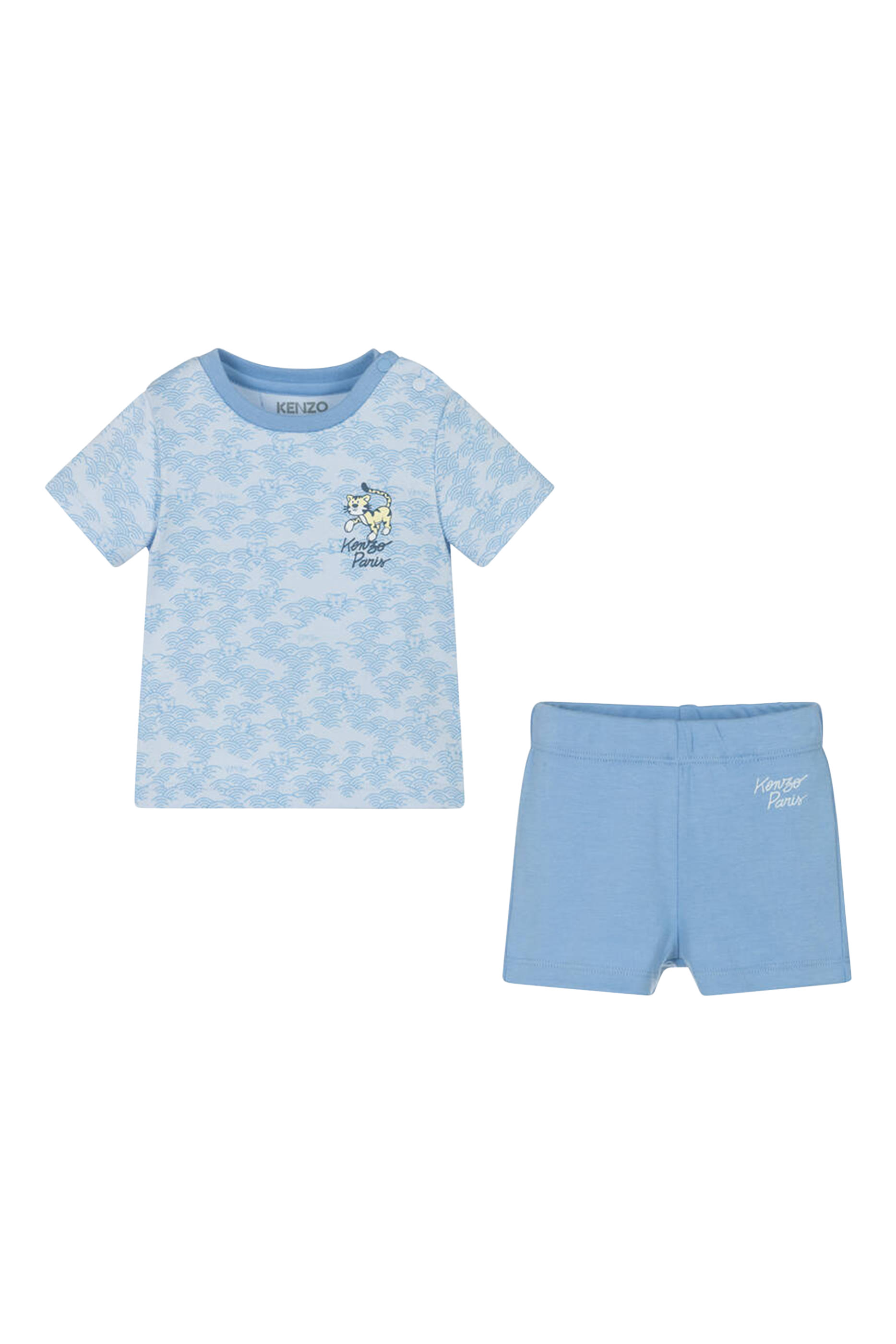 Kids Cotton T-Shirt & Shorts Set
