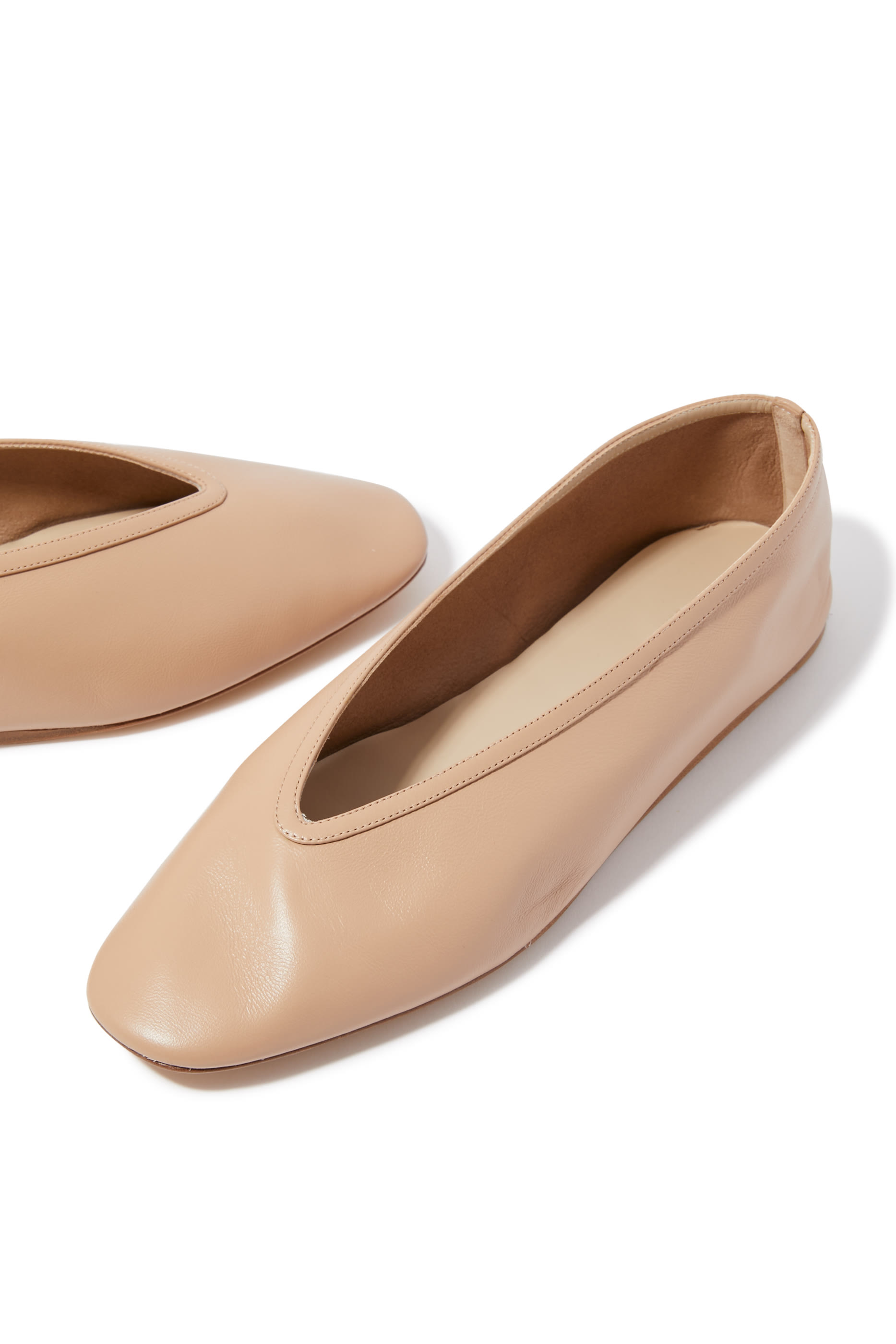Luna Leather Ballerinas
