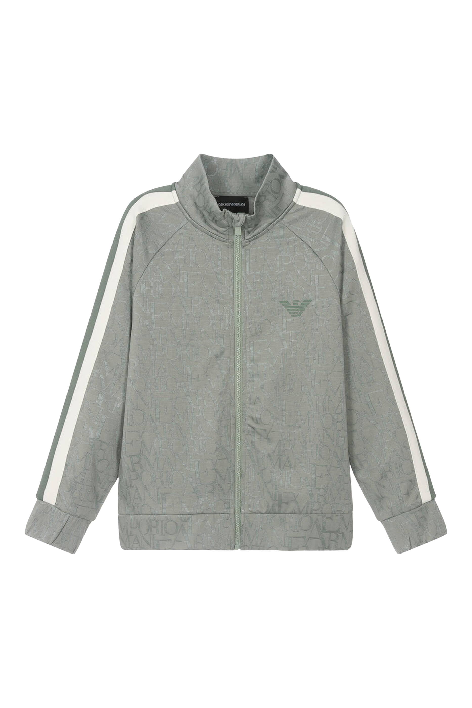 Kids Zip Eagle Logo Sweatshirt