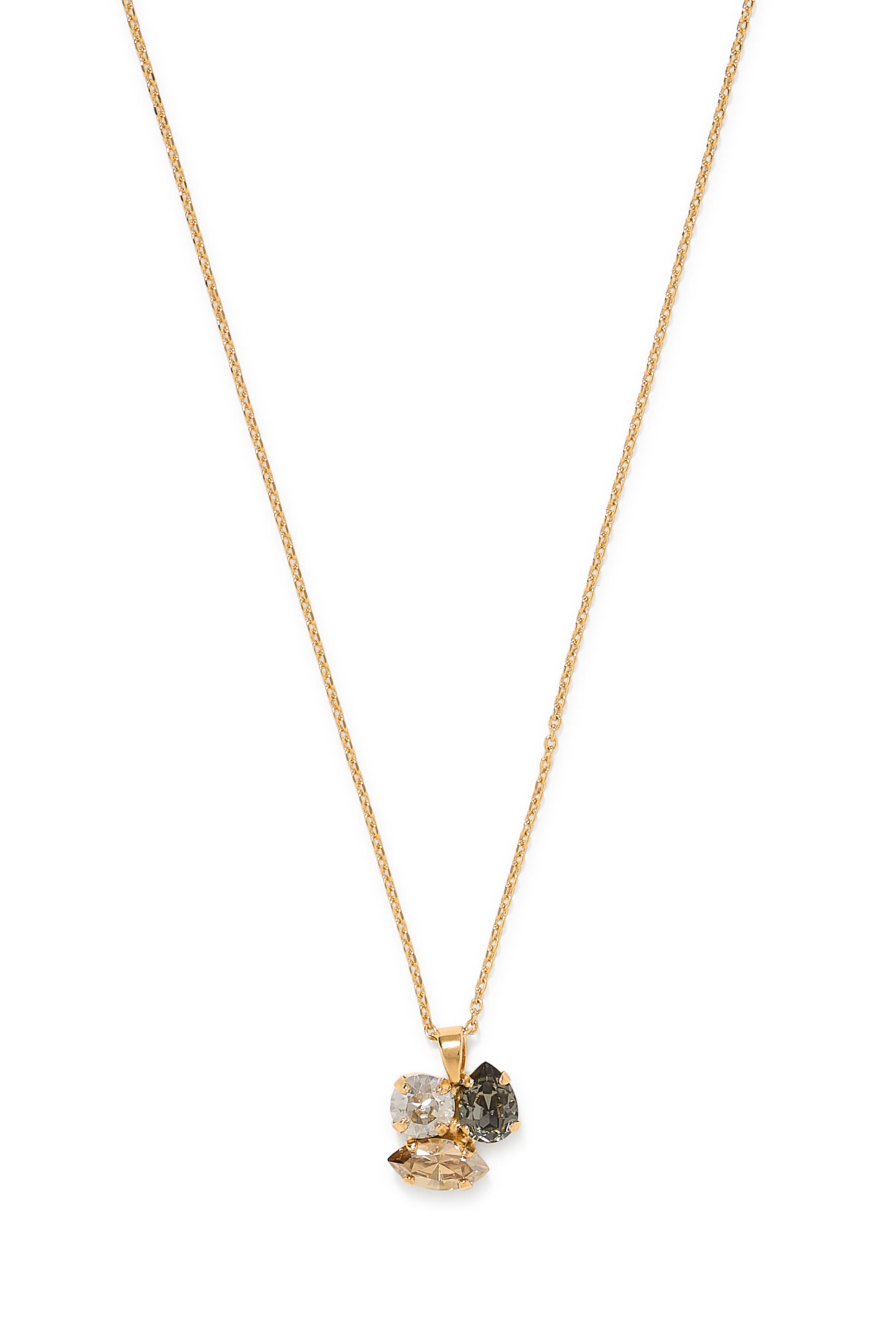 Ana Necklace, 18K Gold Plated Brass