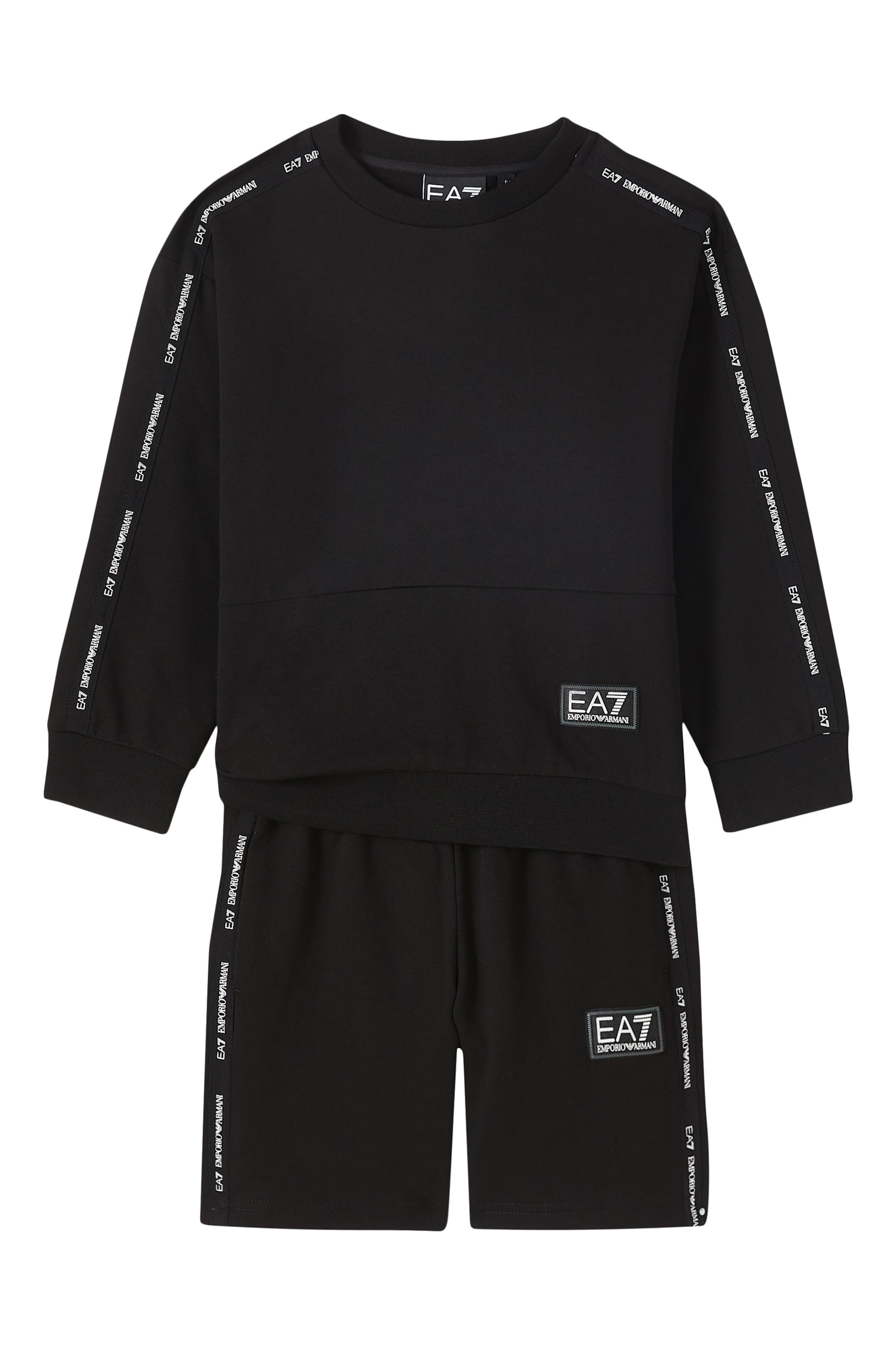 Kids EA7 Logo Shorts