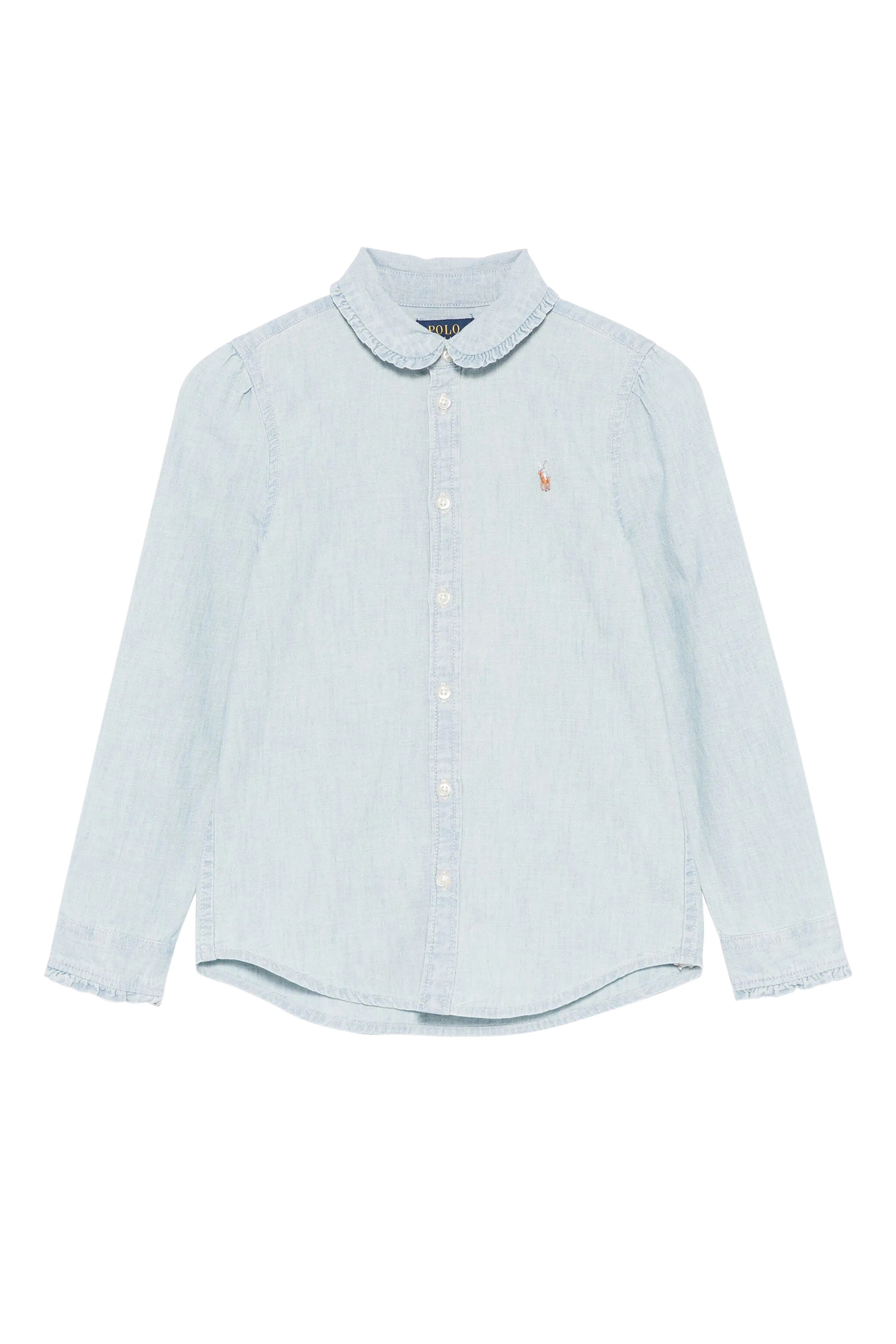 Kids Polo Pony Embroidered Shirt