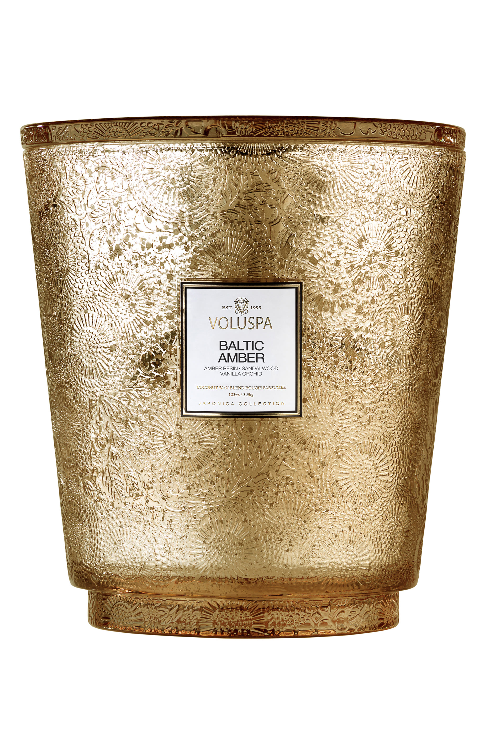 Baltic Amber 5 Wick Hearth Candle