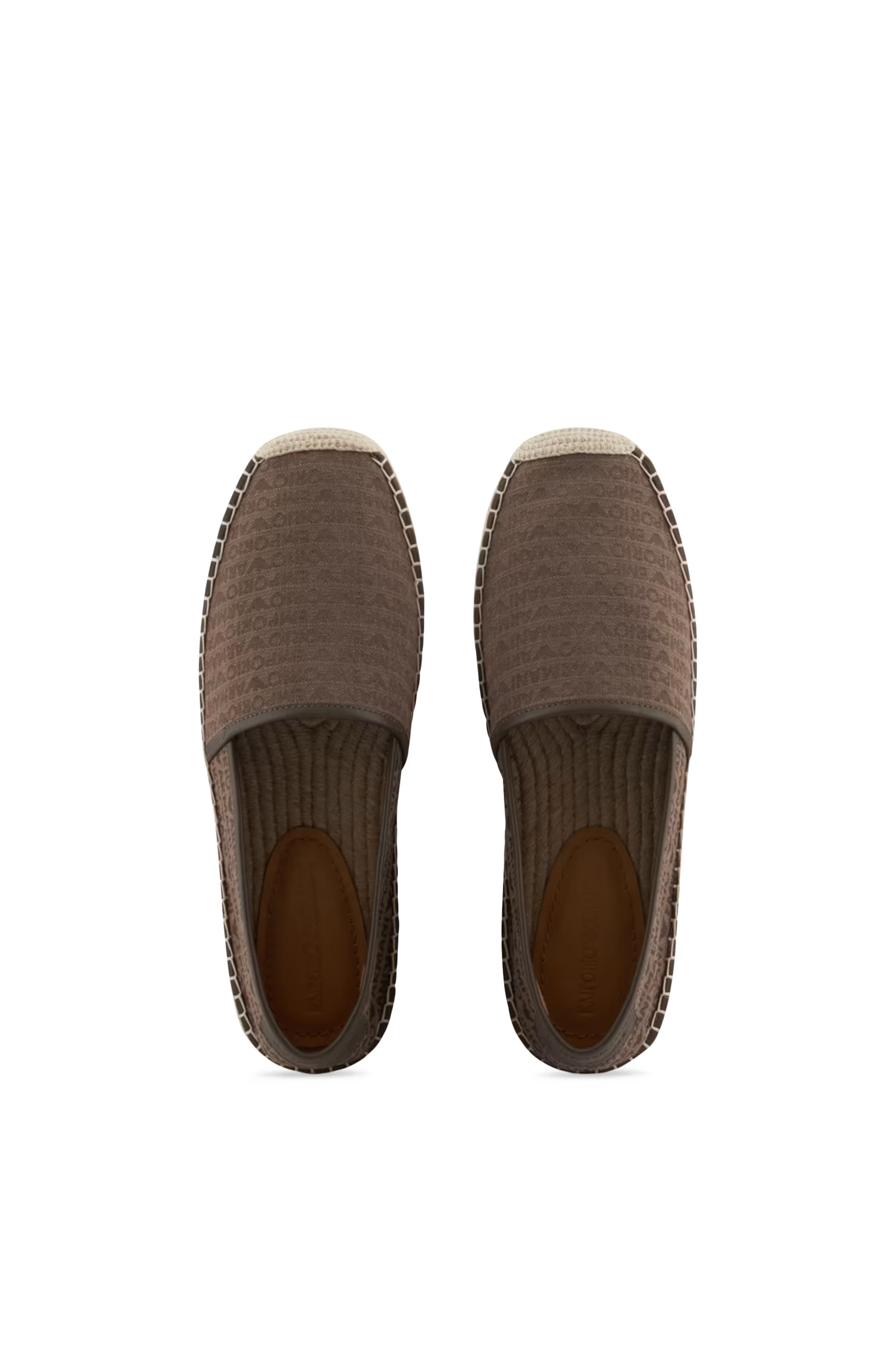 All-Over Logo Lettering Jacquard Espadrilles