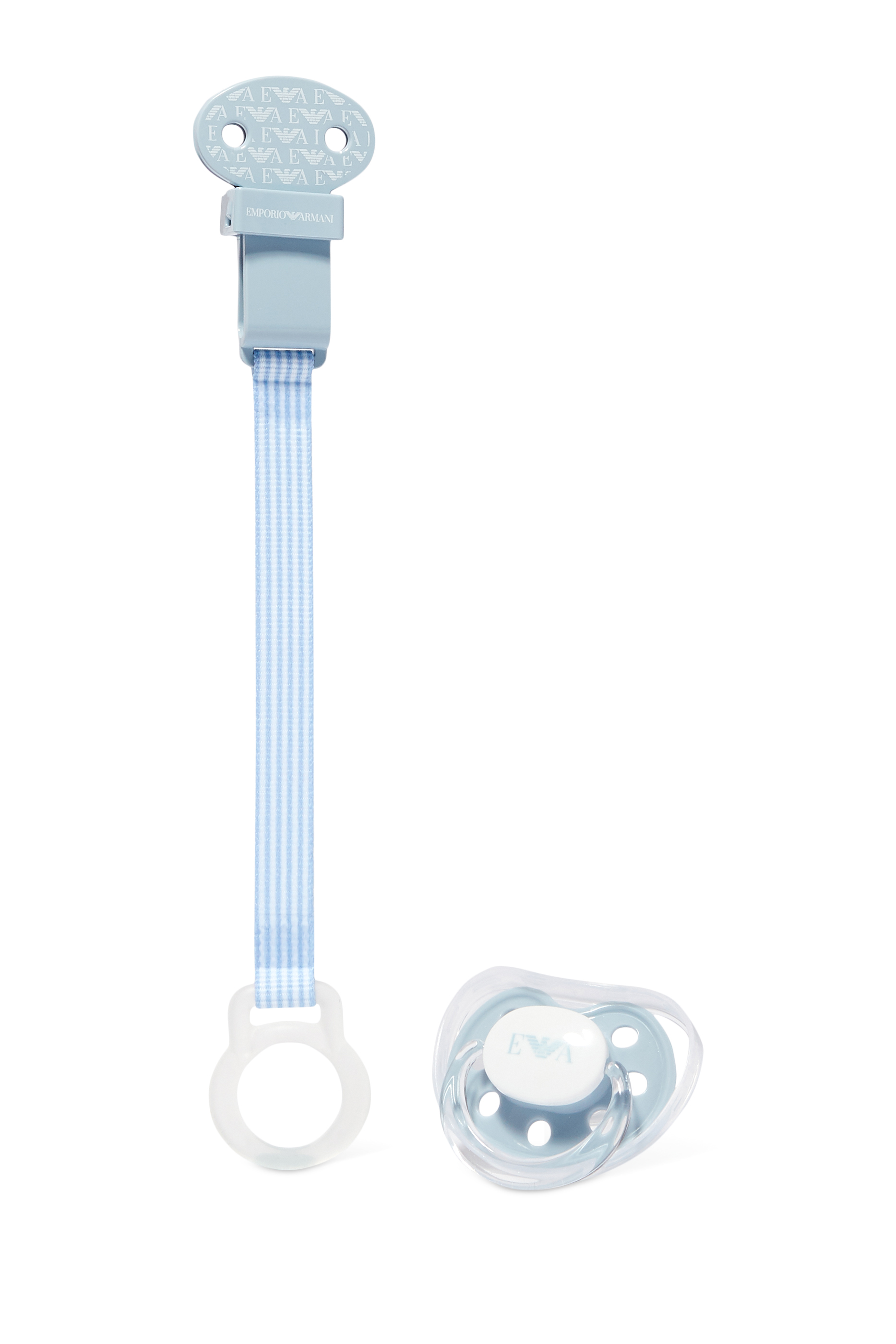 Kids Eagle Logo Pacifier and Clip Set