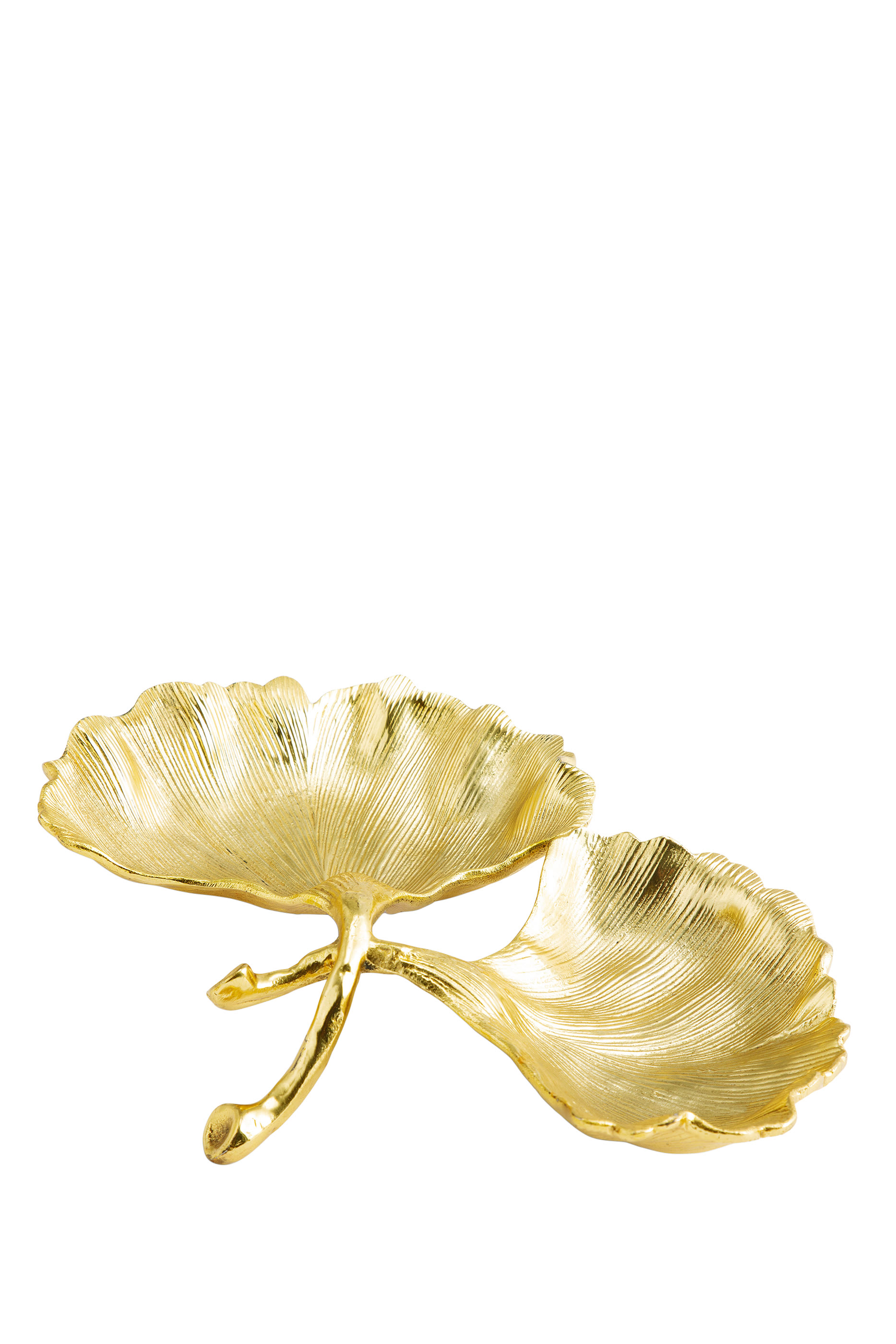 New Leaves Ginkgo Double Compartment Dish