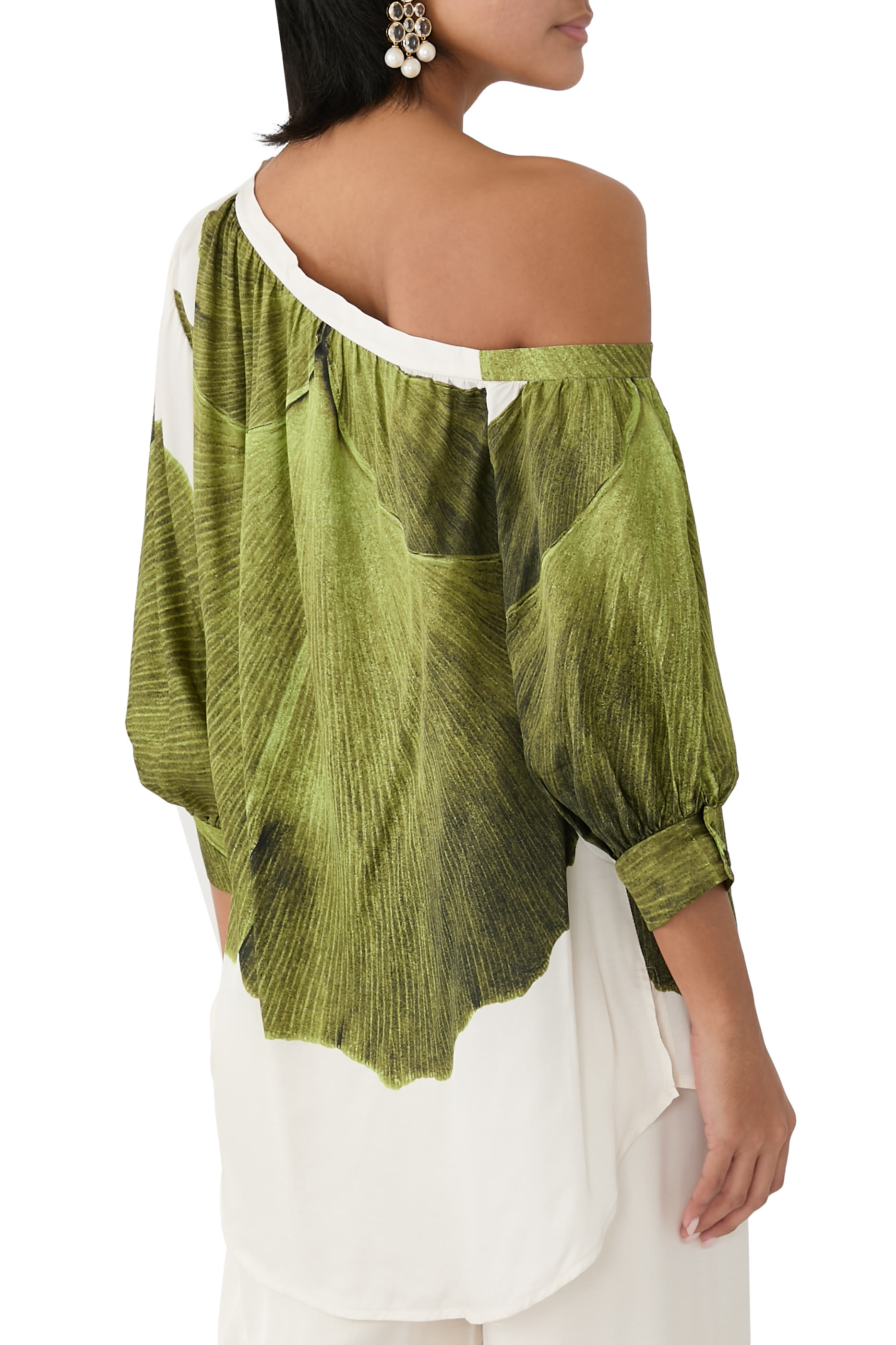 Se Siente Asymmetric One Shoulder Top