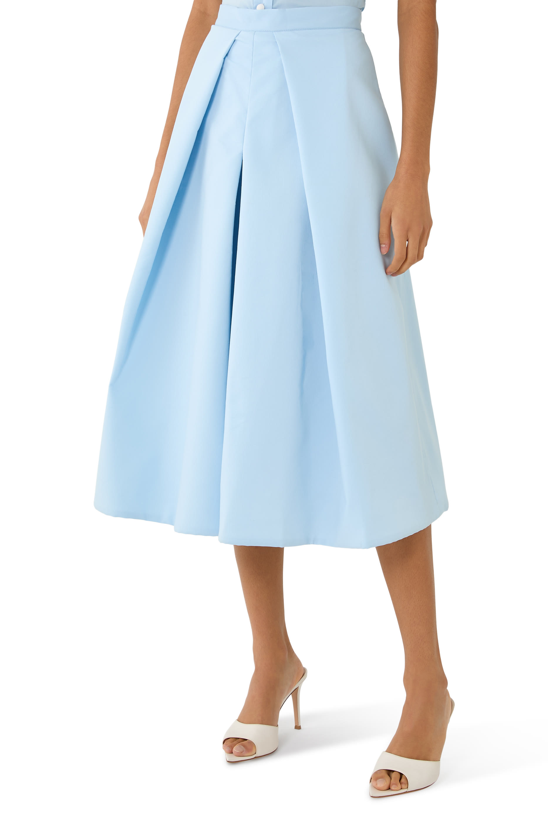 High Rise Culottes with Front Pleat