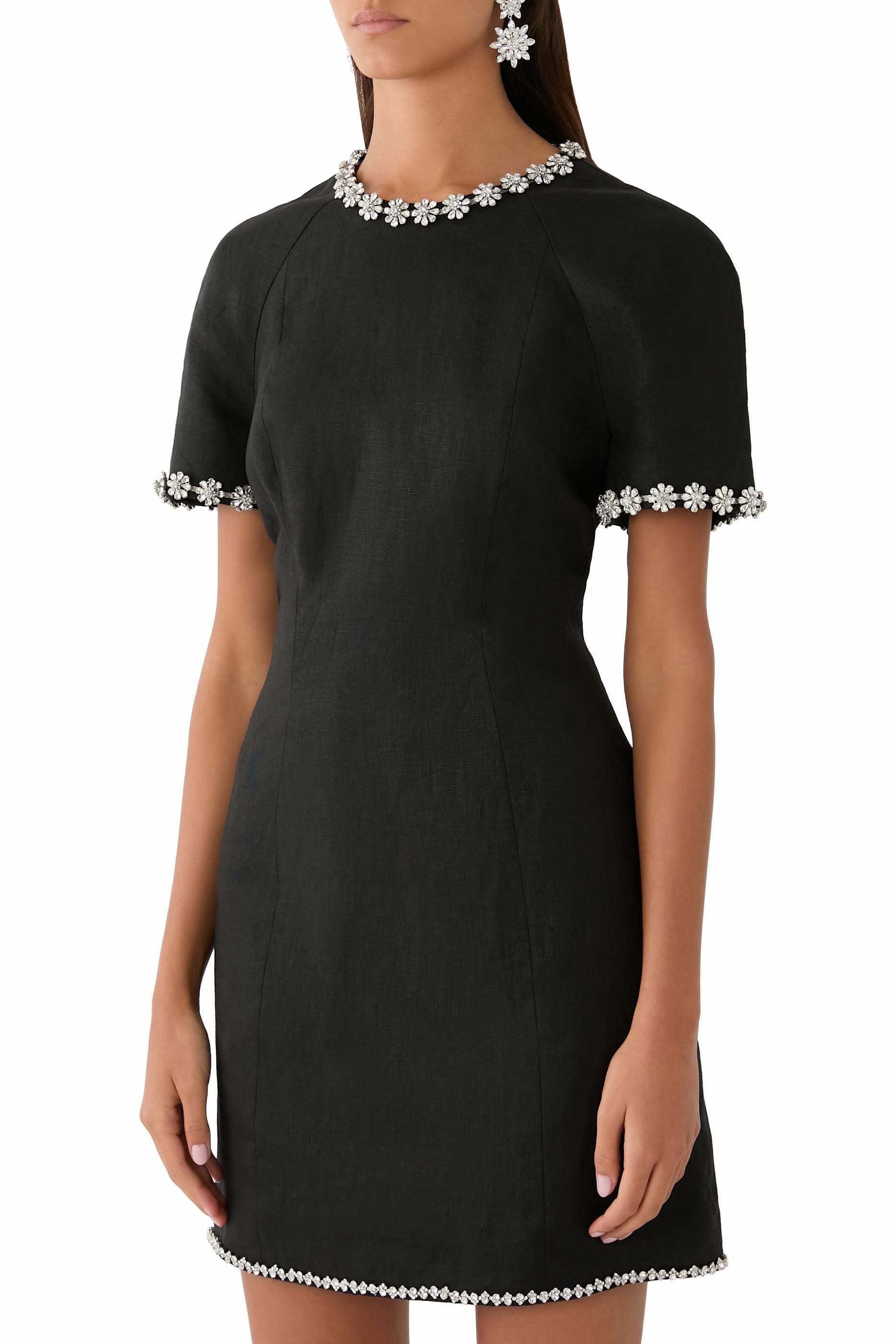 Rebellion Embellished Mini Dress