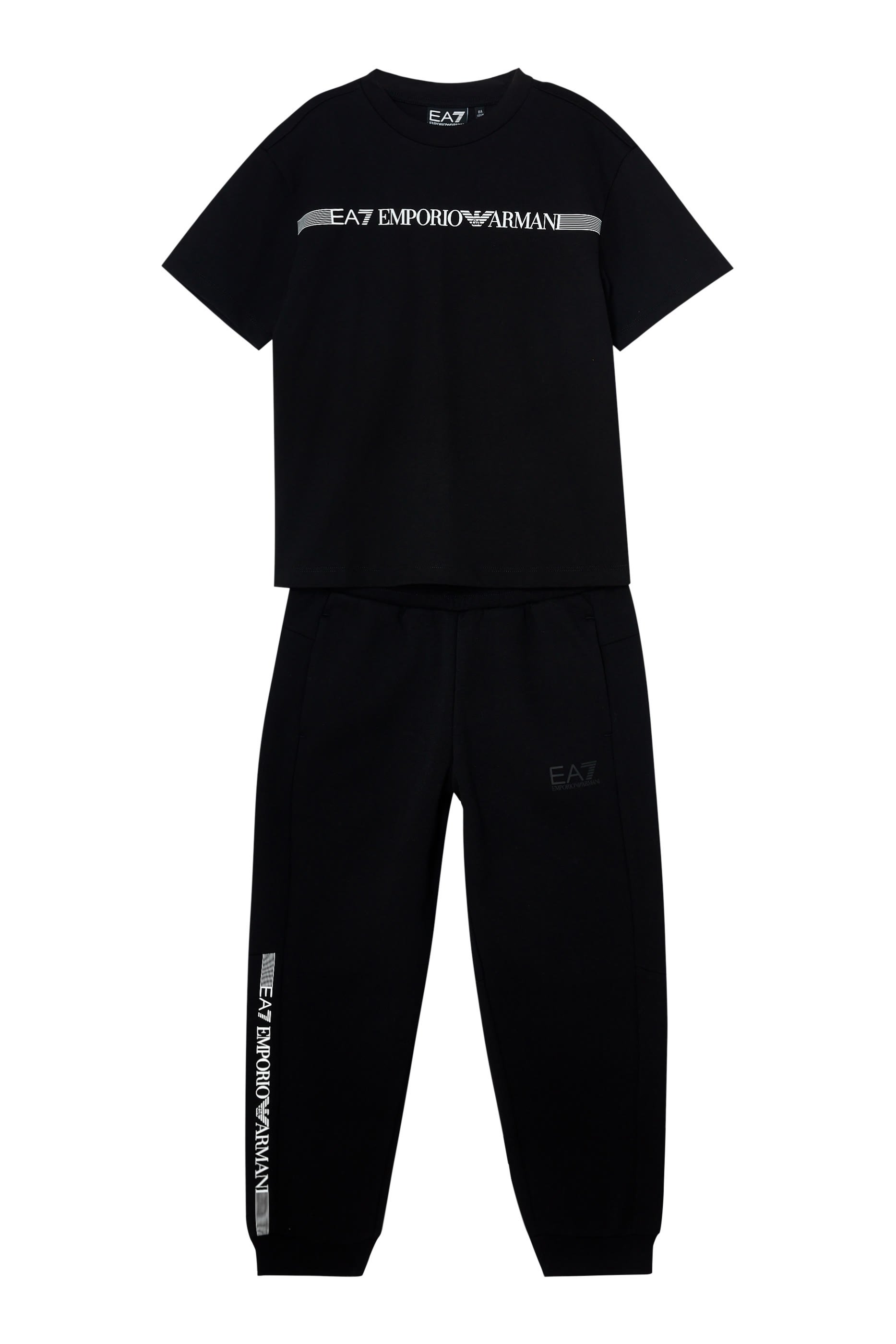 Kids EA7 Logo Joggers