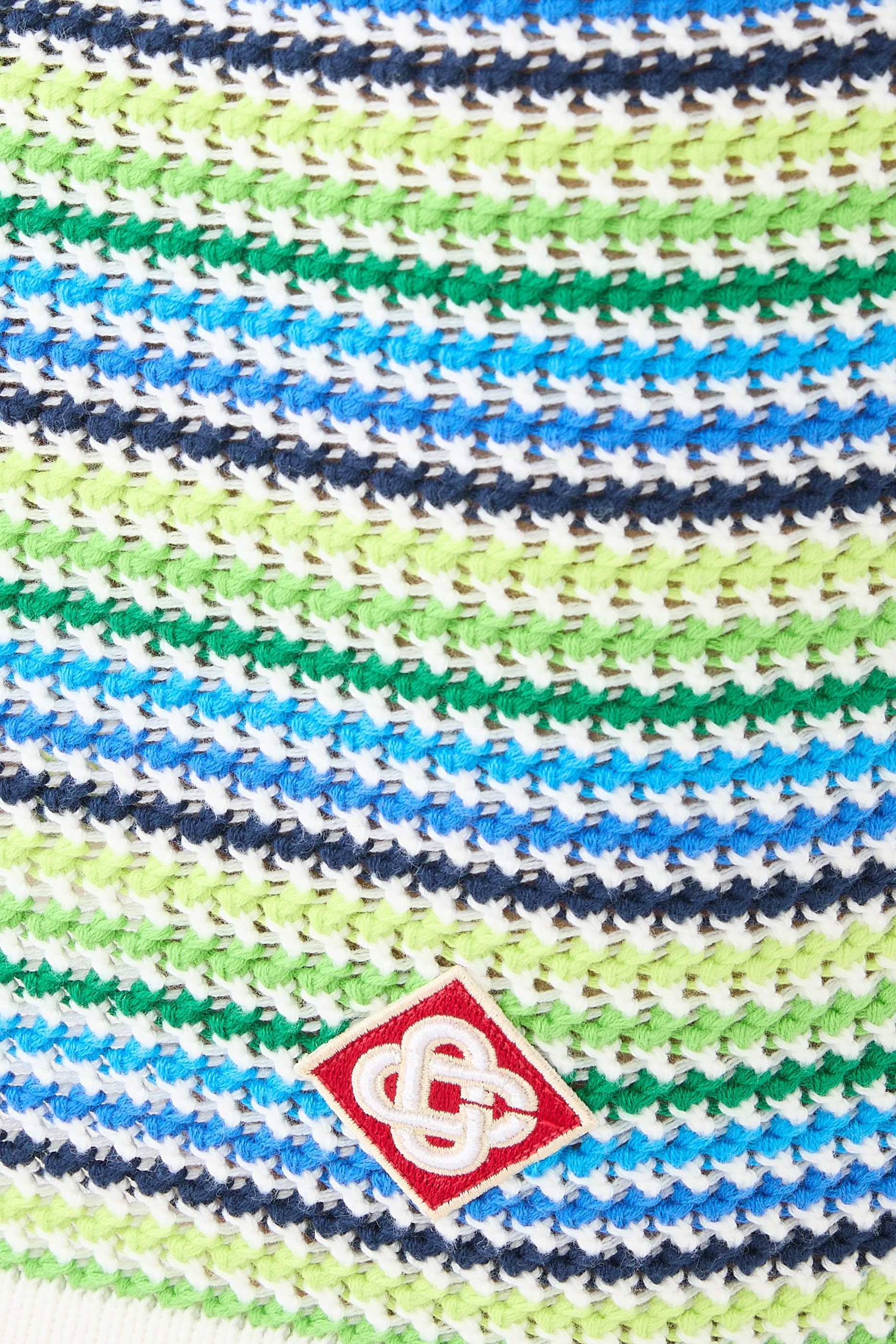 Stripe Short Sleeve Polo Shirt 