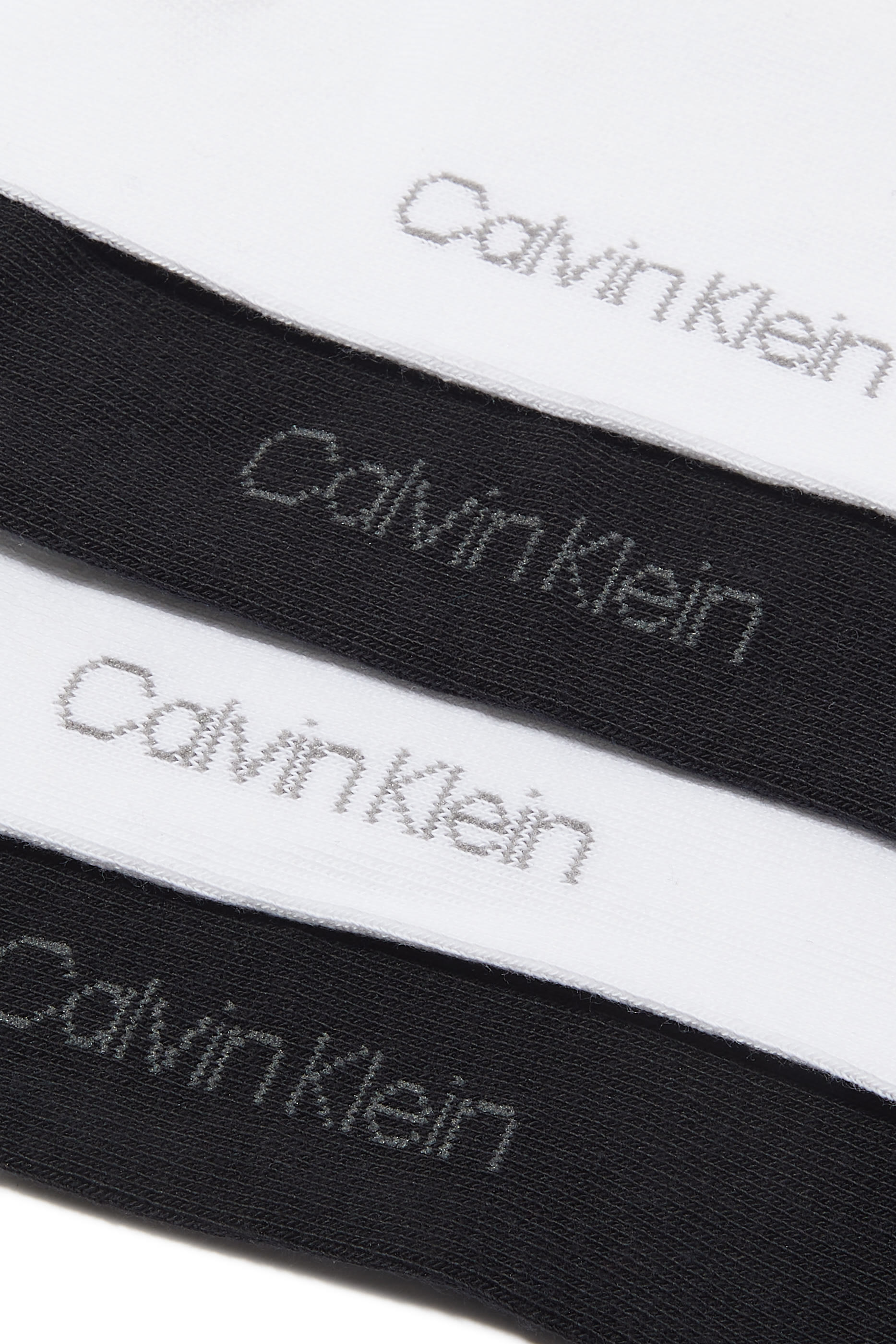 Casual Flat Knit Socks, Set of 2