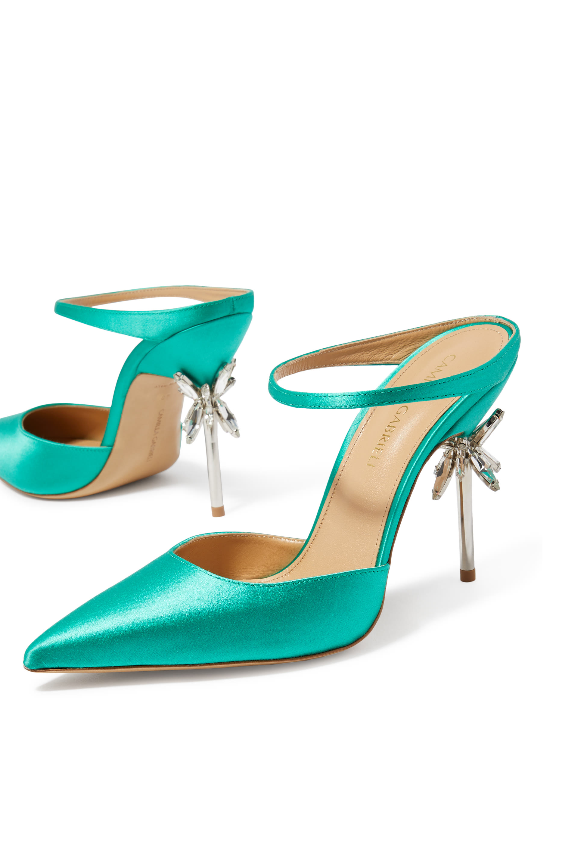 Alex 105 Satin Pumps