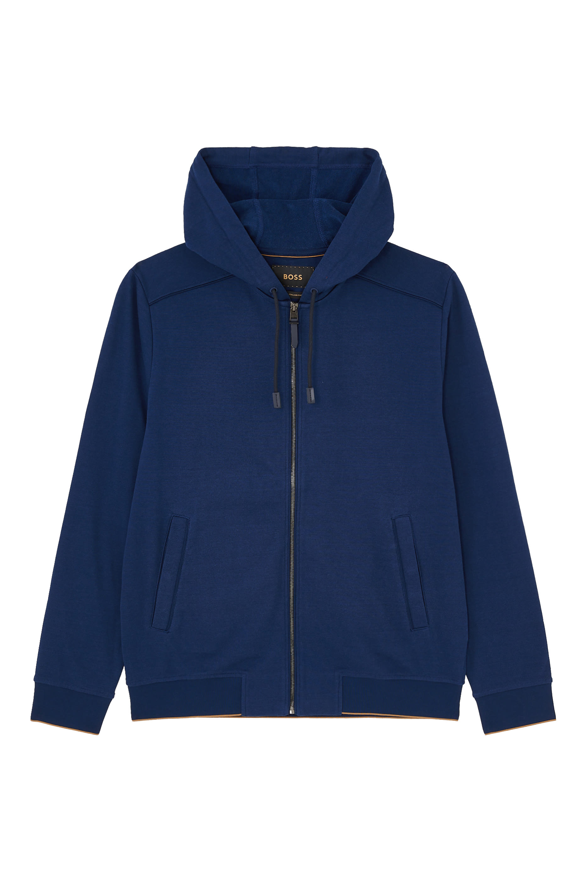 Double Faced Zip-Up Hoodie