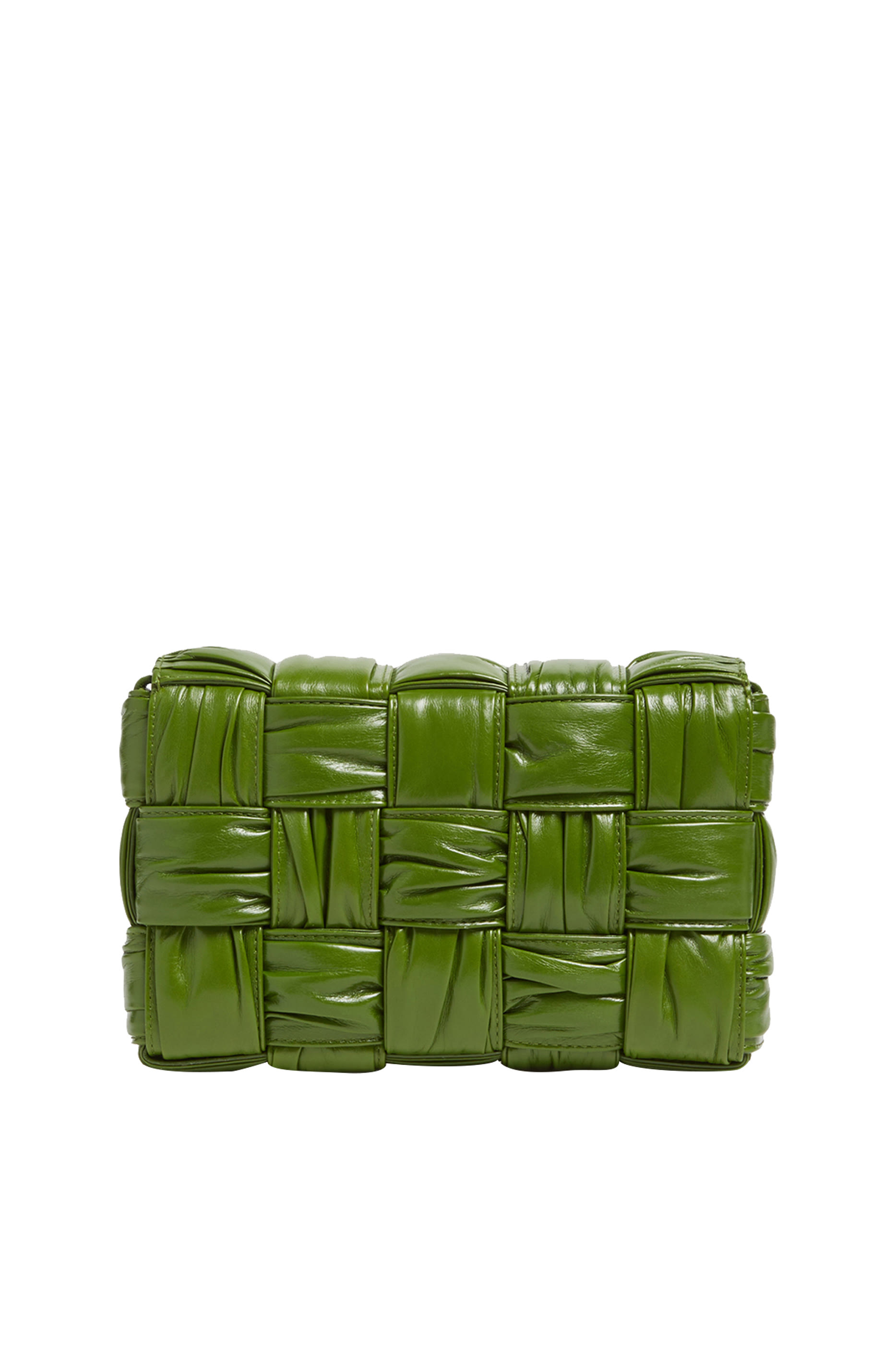 Cassette Plisse Intreccio Bag