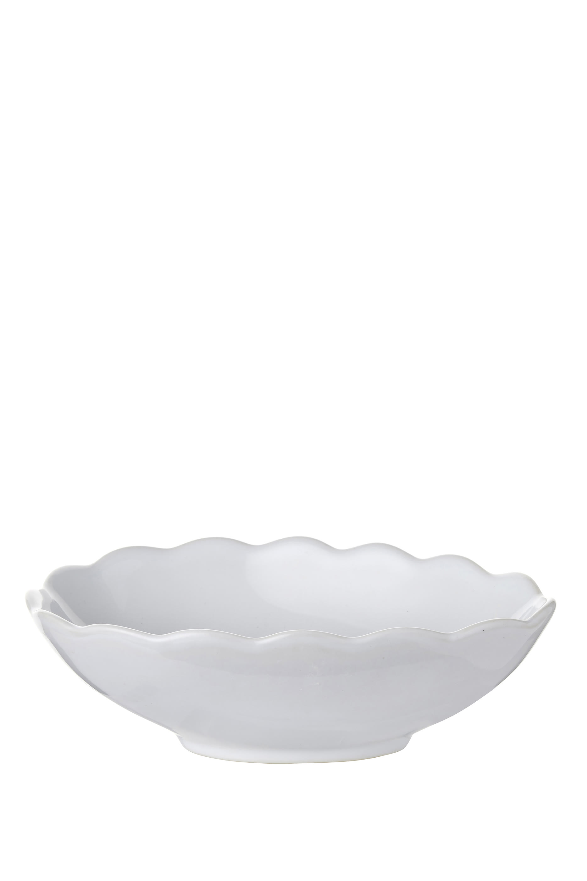 Portobello Scalloped Serving Bowl, Set of 2