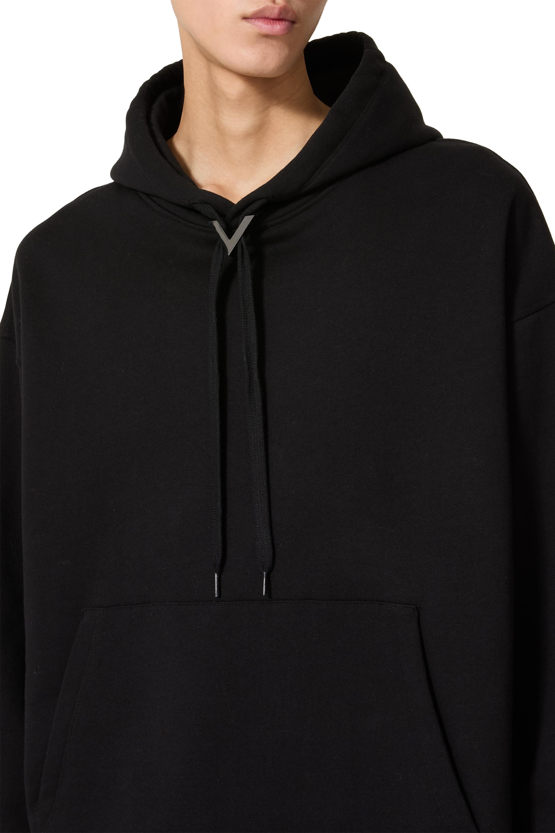 V Detail Hoodie