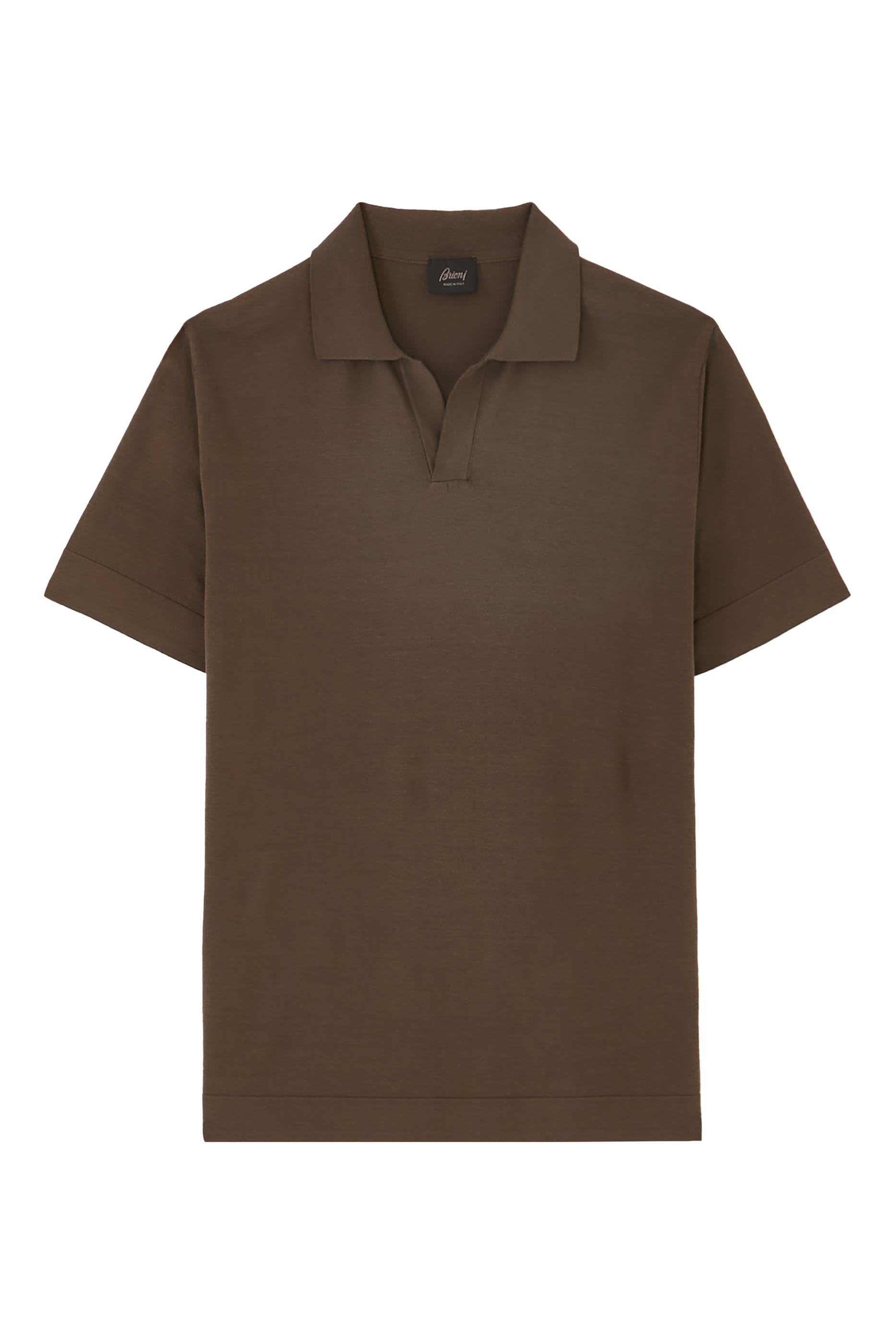 Cotton & Silk Polo Shirt