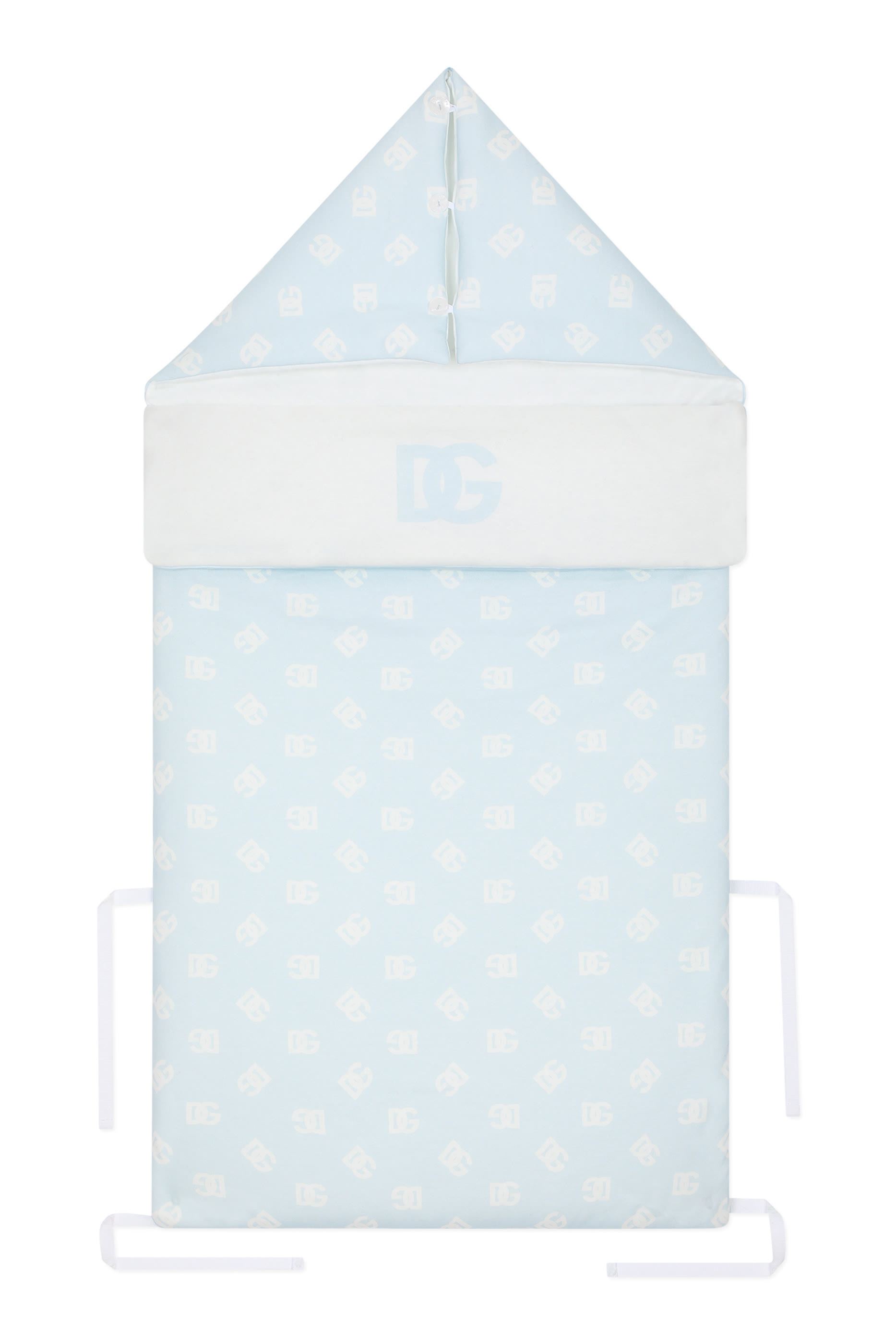 Kids DG Logo Print Jersey Sleep Sack