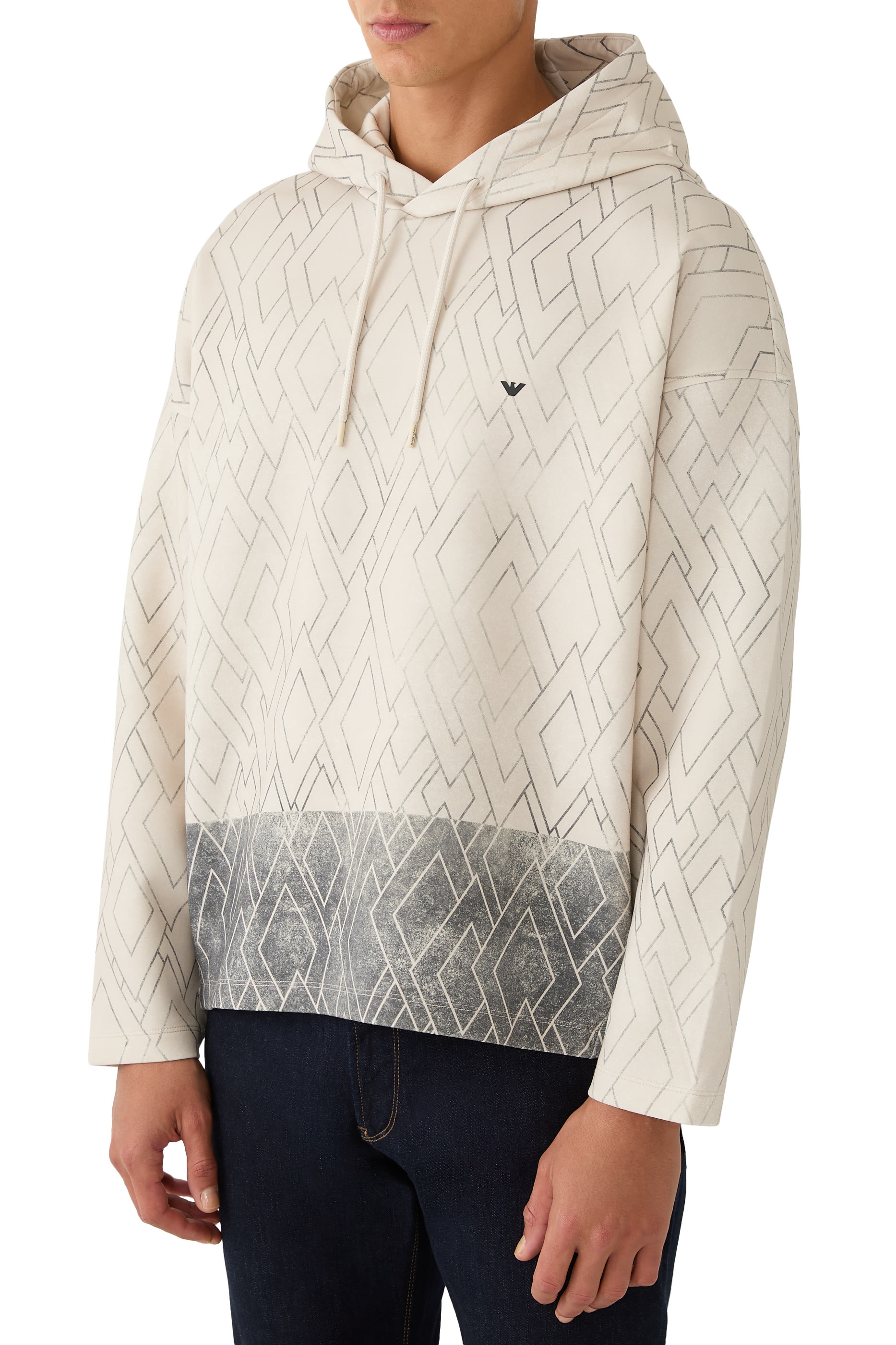 Geometric Logo Hoodie