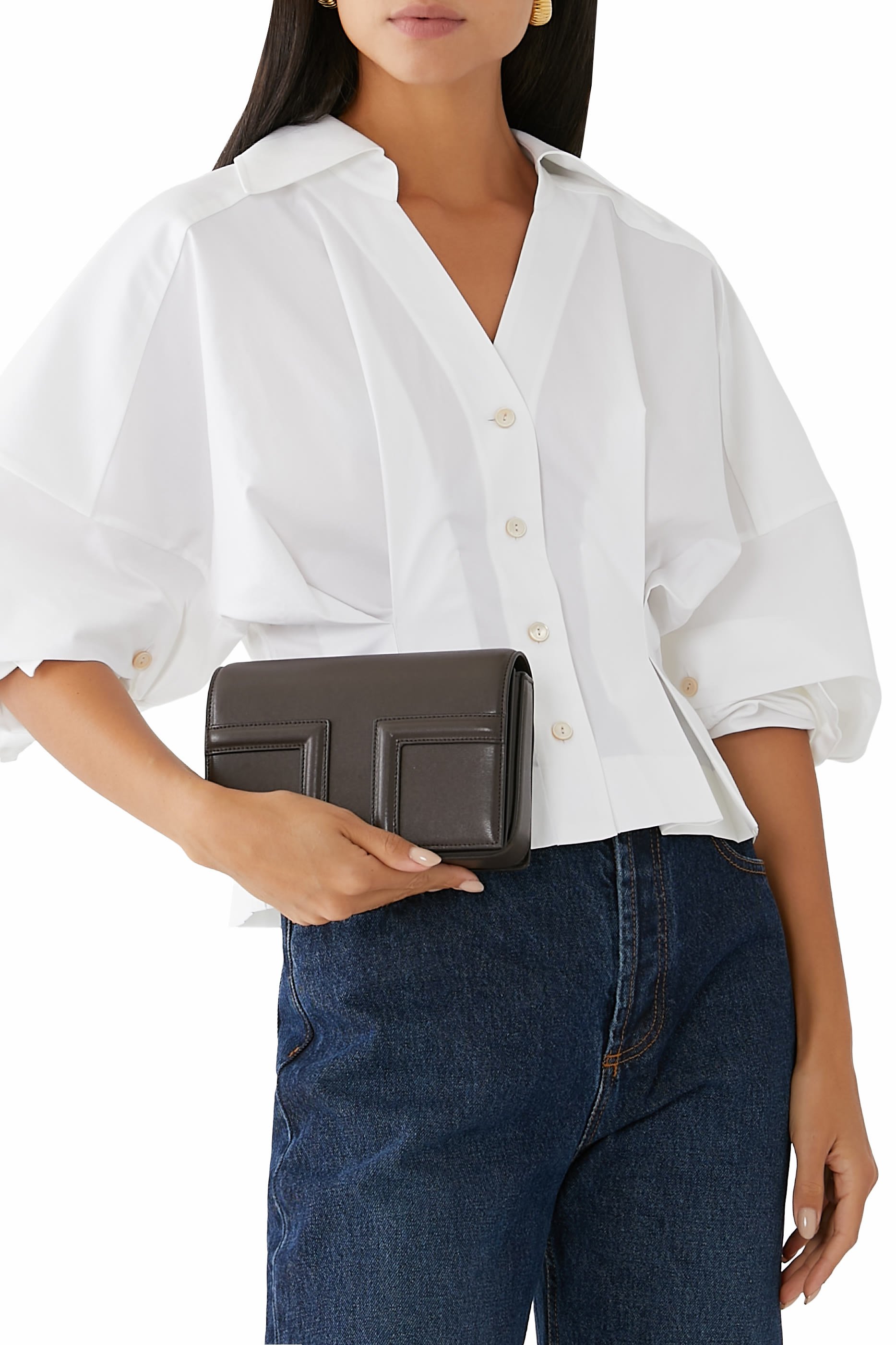 Mini T-Flap Leather Bag