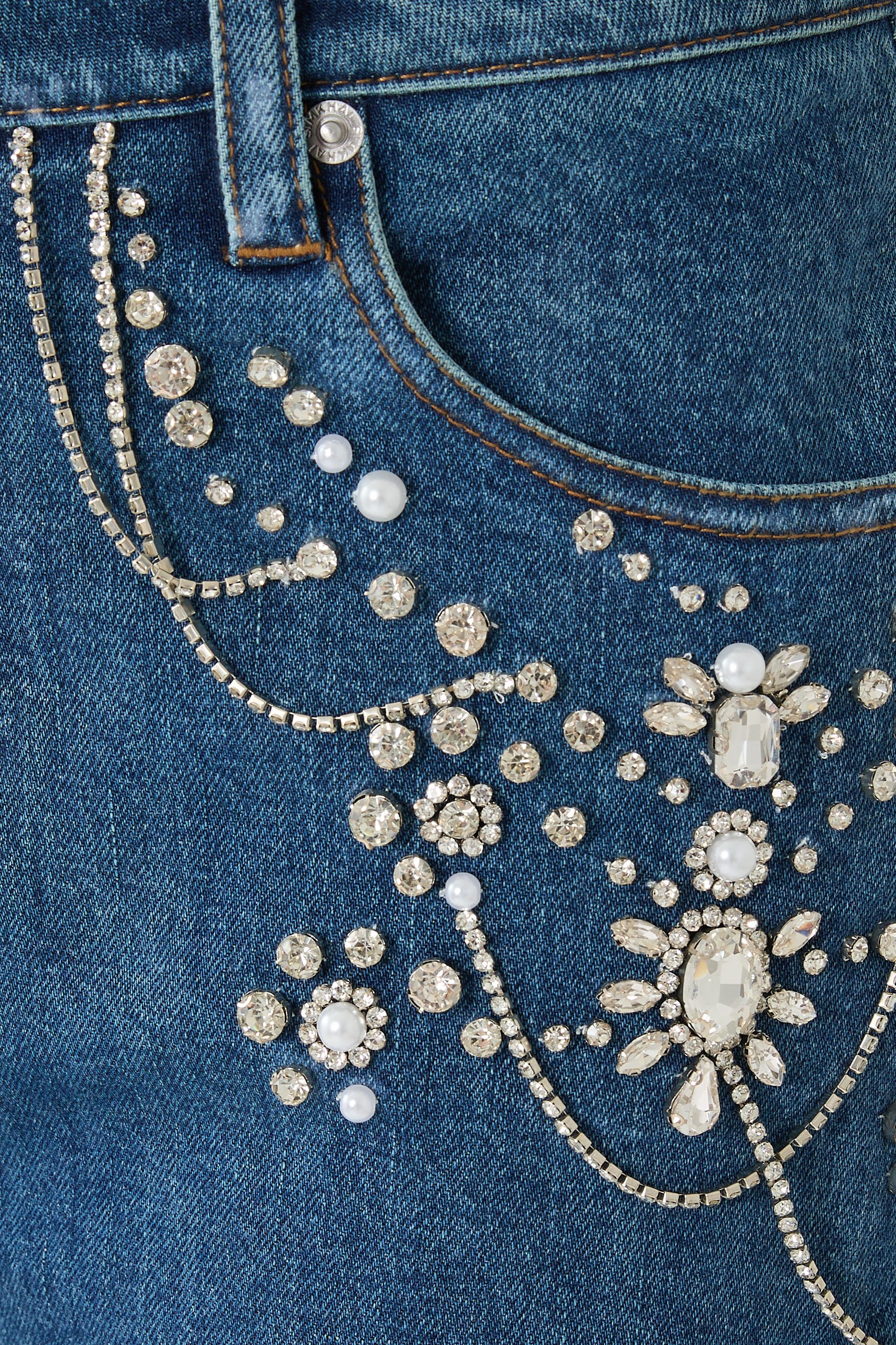 Jude Embellished Crop Jeans