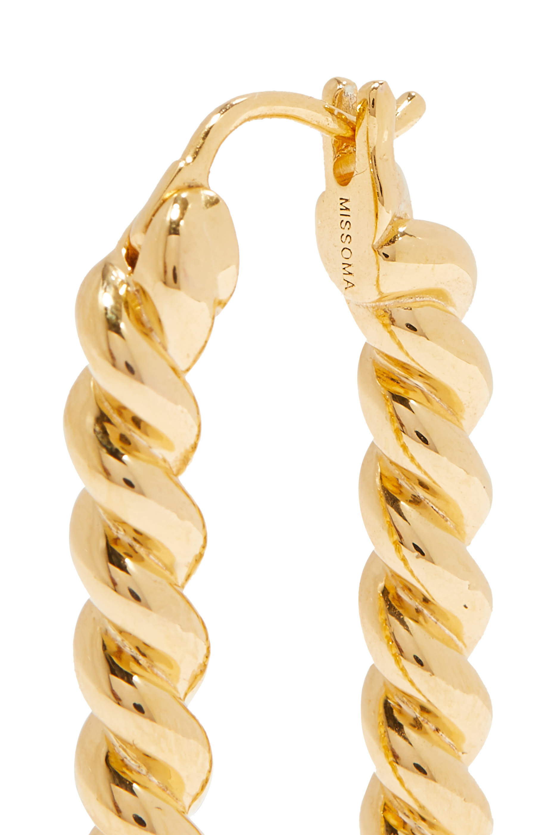 Tidal Ovate Hoop Earrings