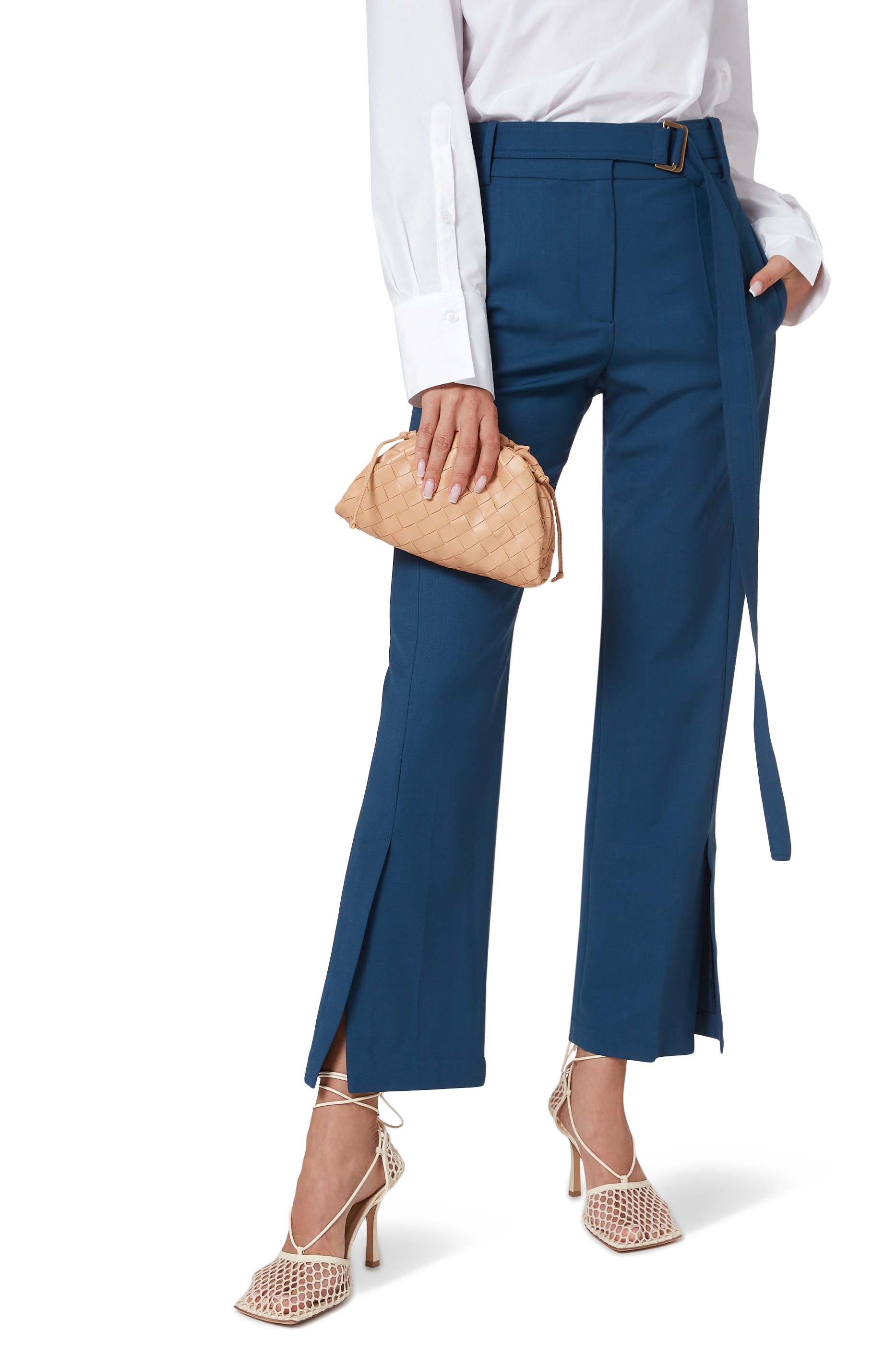 Mini Intrecciato Leather Pouch