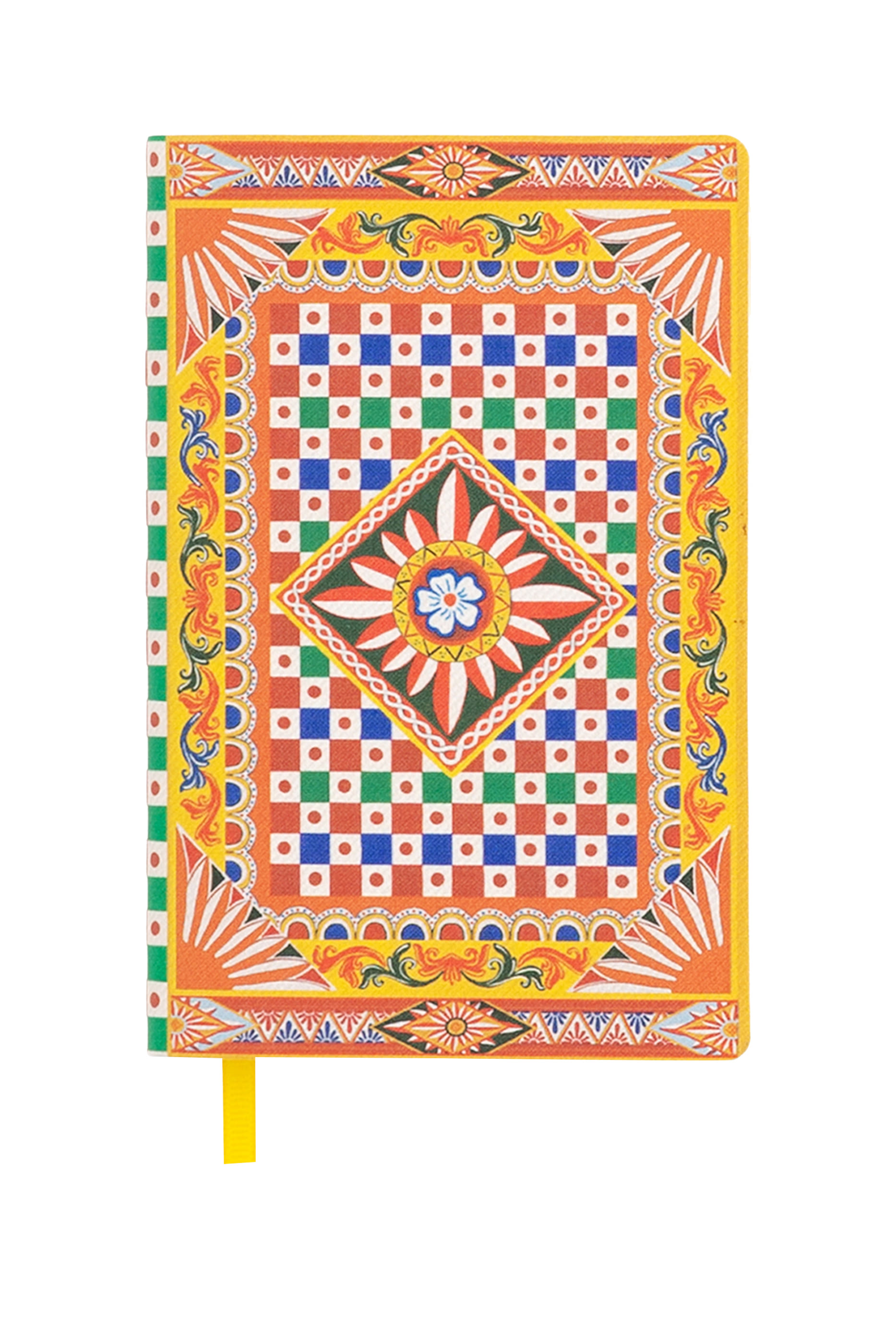 Carretto Small Ruled Notebook with Textile Cover