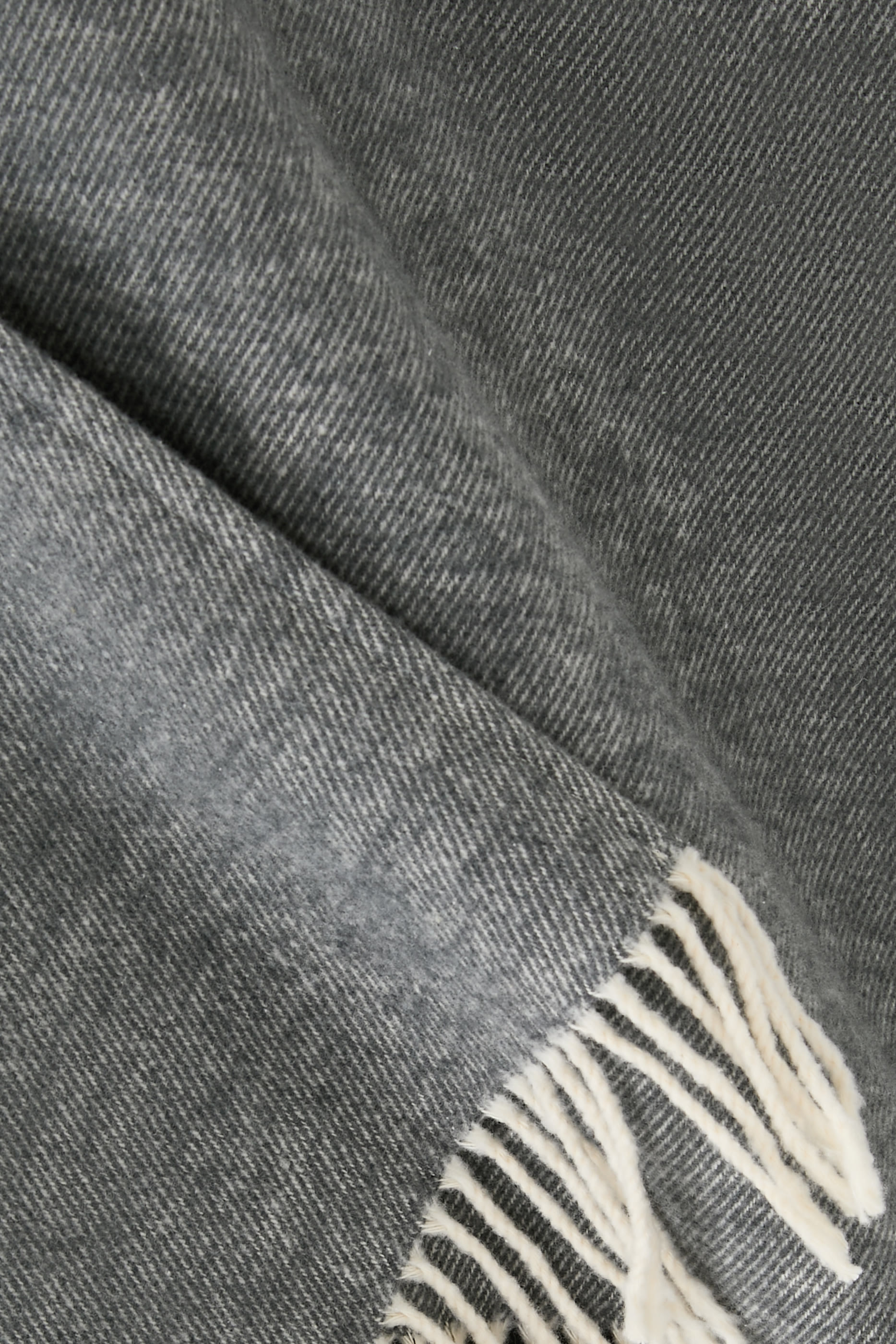 Brushed Recycled Cotton Cashmere Poncho