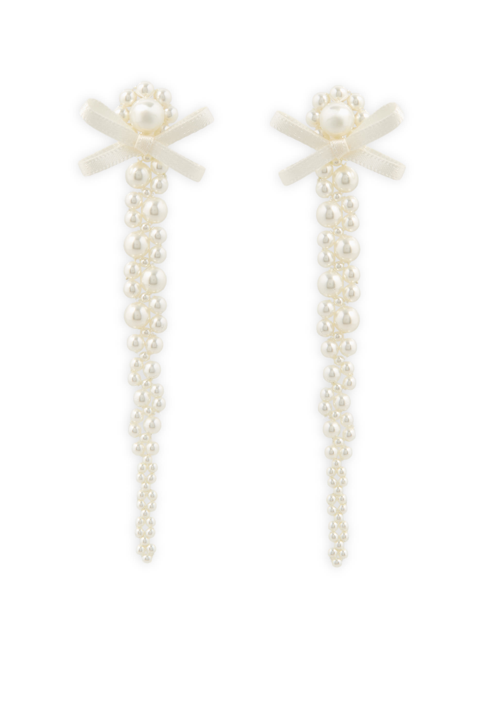Petite Bow Cluster Earrings
