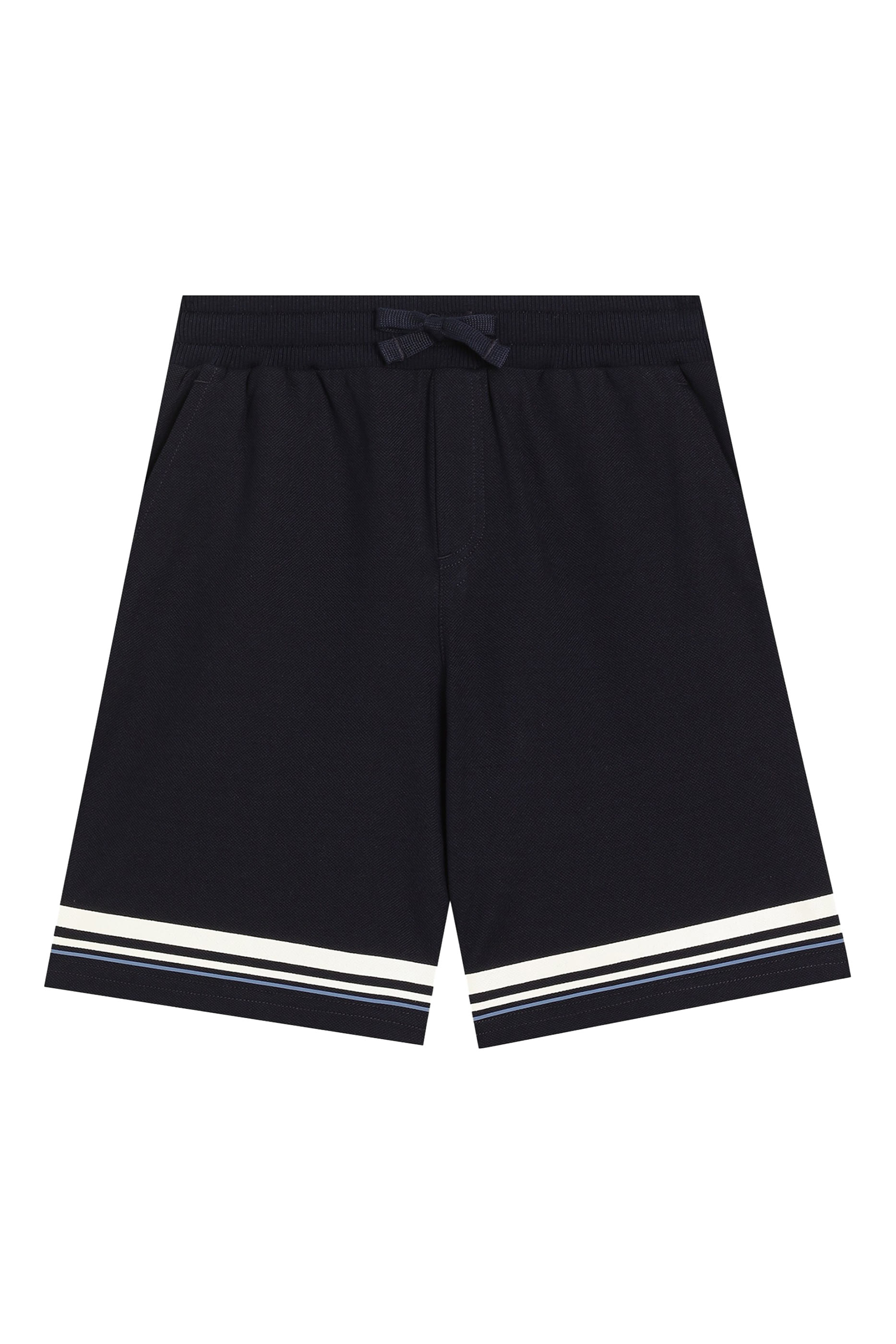 Kids Printed Piqué Shorts