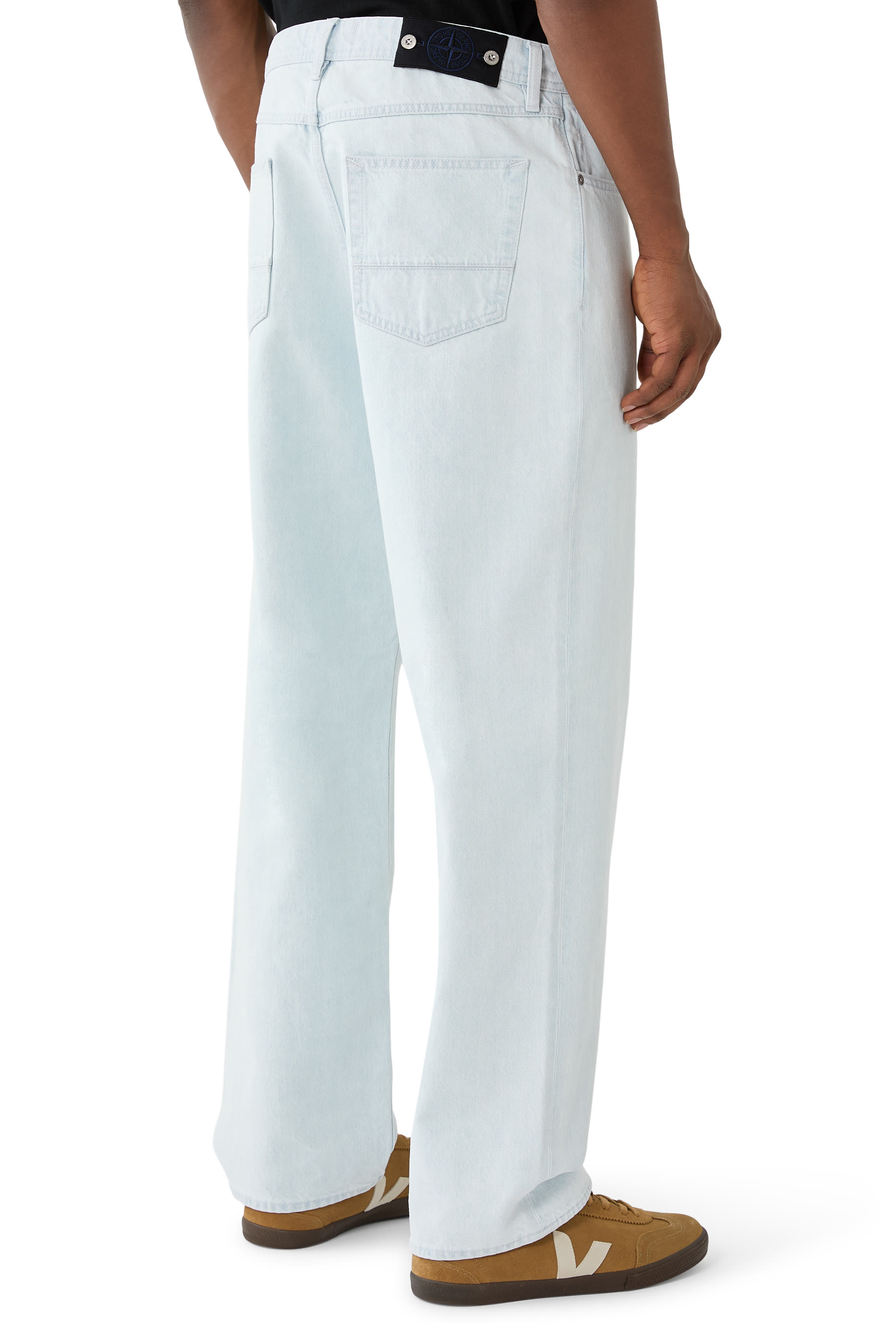 Loose-Fit Five-Pocket Jeans 