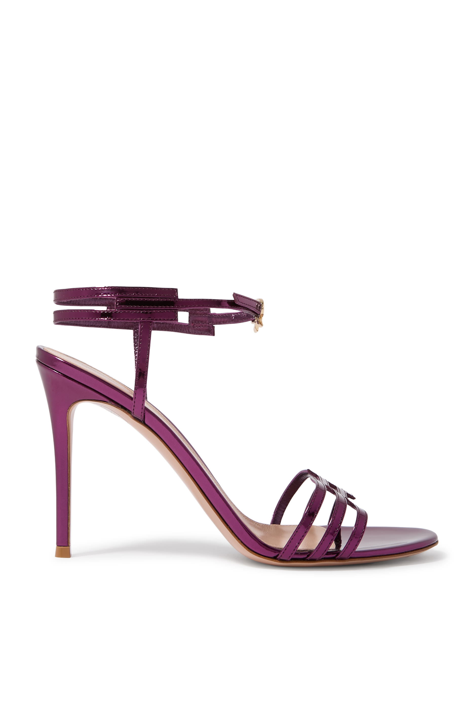 Metallic Leather 95 Sandals 
